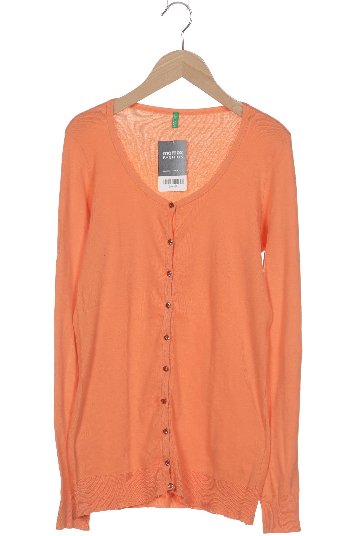 

United Colors OF Benetton Damen Strickjacke, orange, Gr. 36
