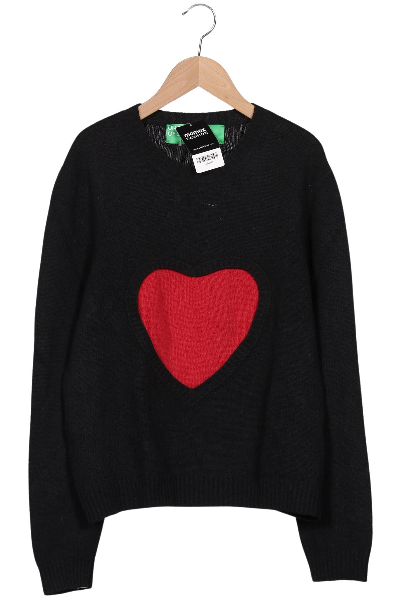 

United Colors OF Benetton Damen Pullover, schwarz, Gr. 42