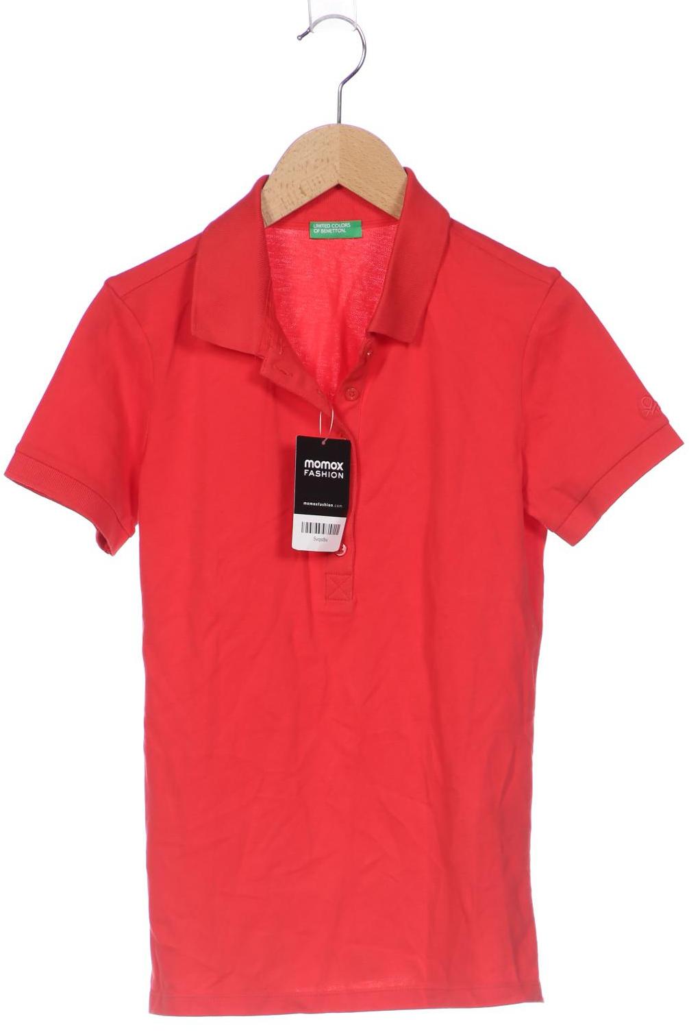

UNITED COLORS OF BENETTON Damen Poloshirt, rot