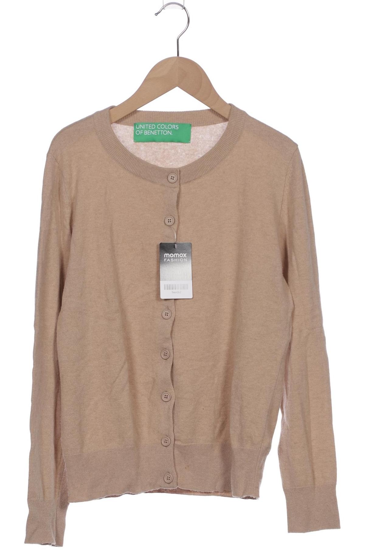 

United Colors OF Benetton Damen Strickjacke, beige, Gr. 36