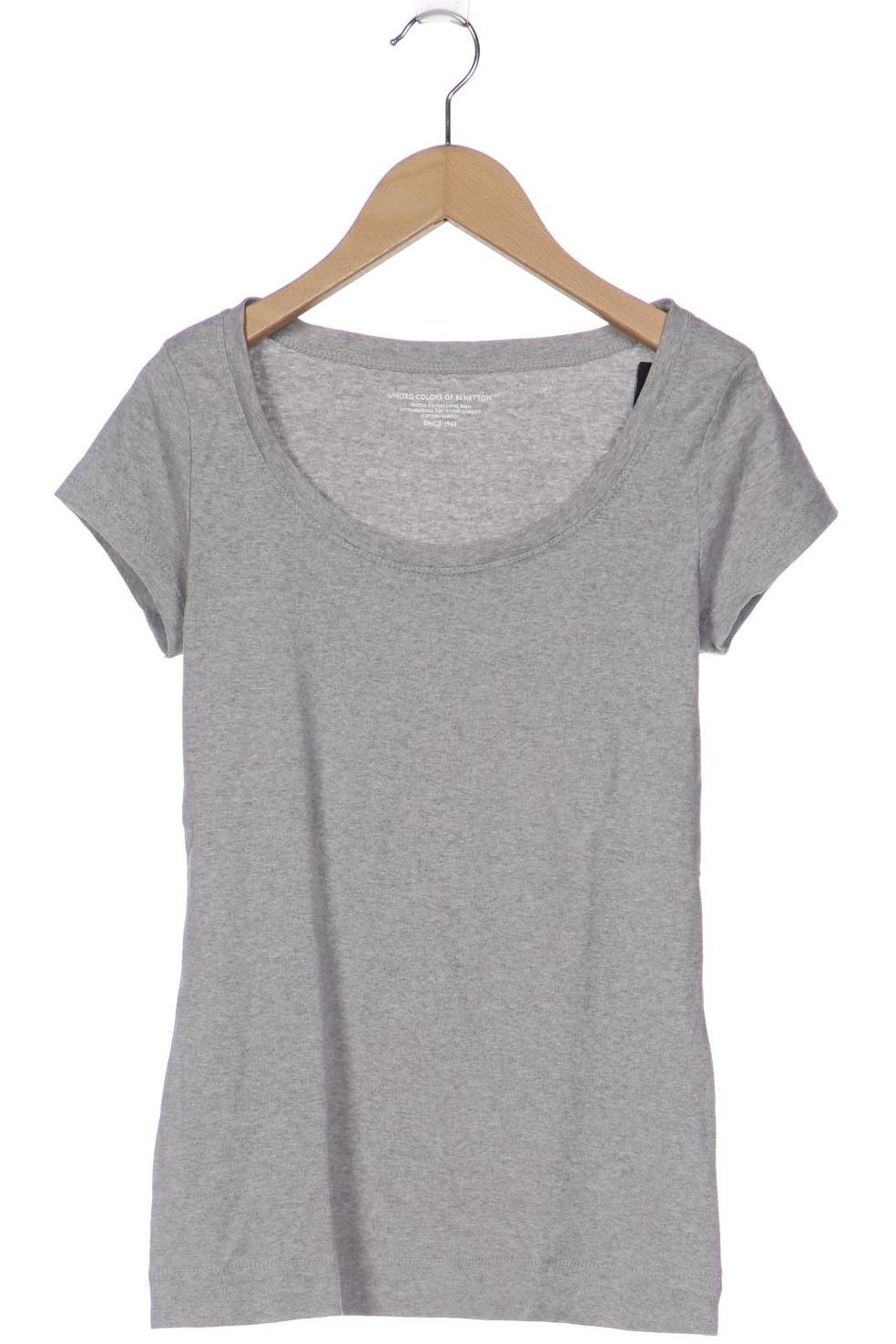 

UNITED COLORS OF BENETTON Damen T-Shirt, grau