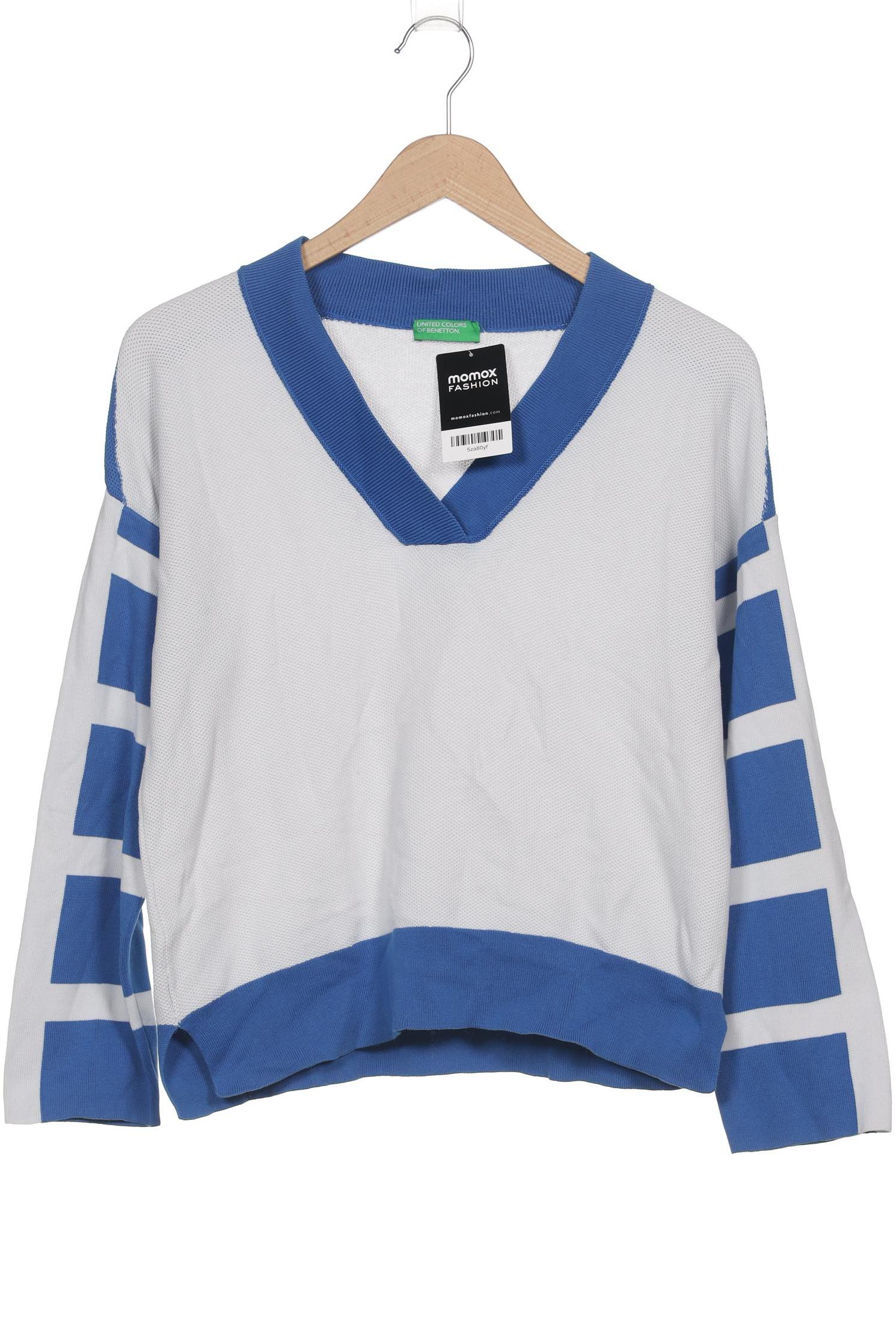 

United Colors OF Benetton Damen Pullover, weiß, Gr. 34