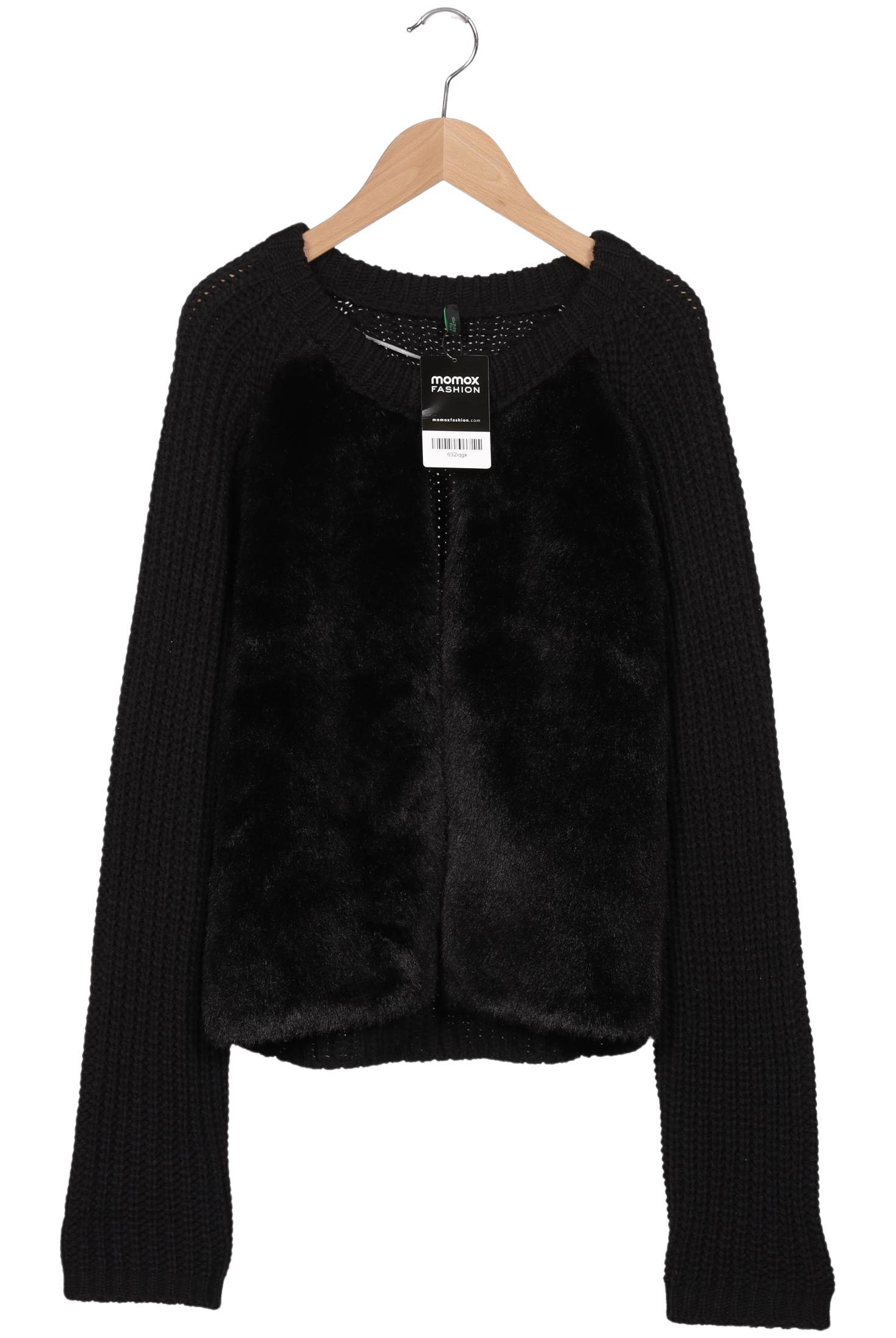 

United Colors OF Benetton Damen Strickjacke, schwarz, Gr. 42