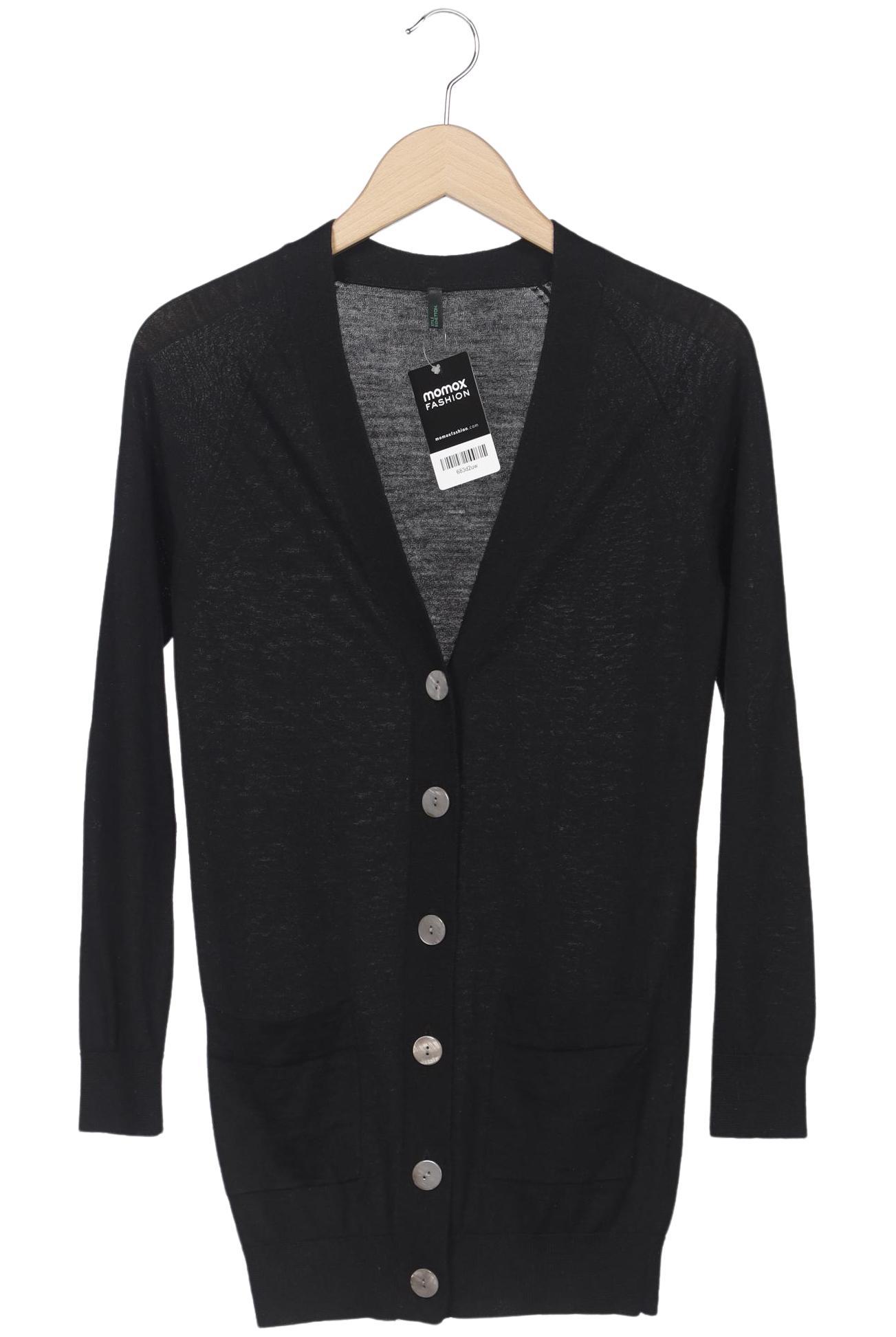 

United Colors OF Benetton Damen Strickjacke, schwarz, Gr. 36