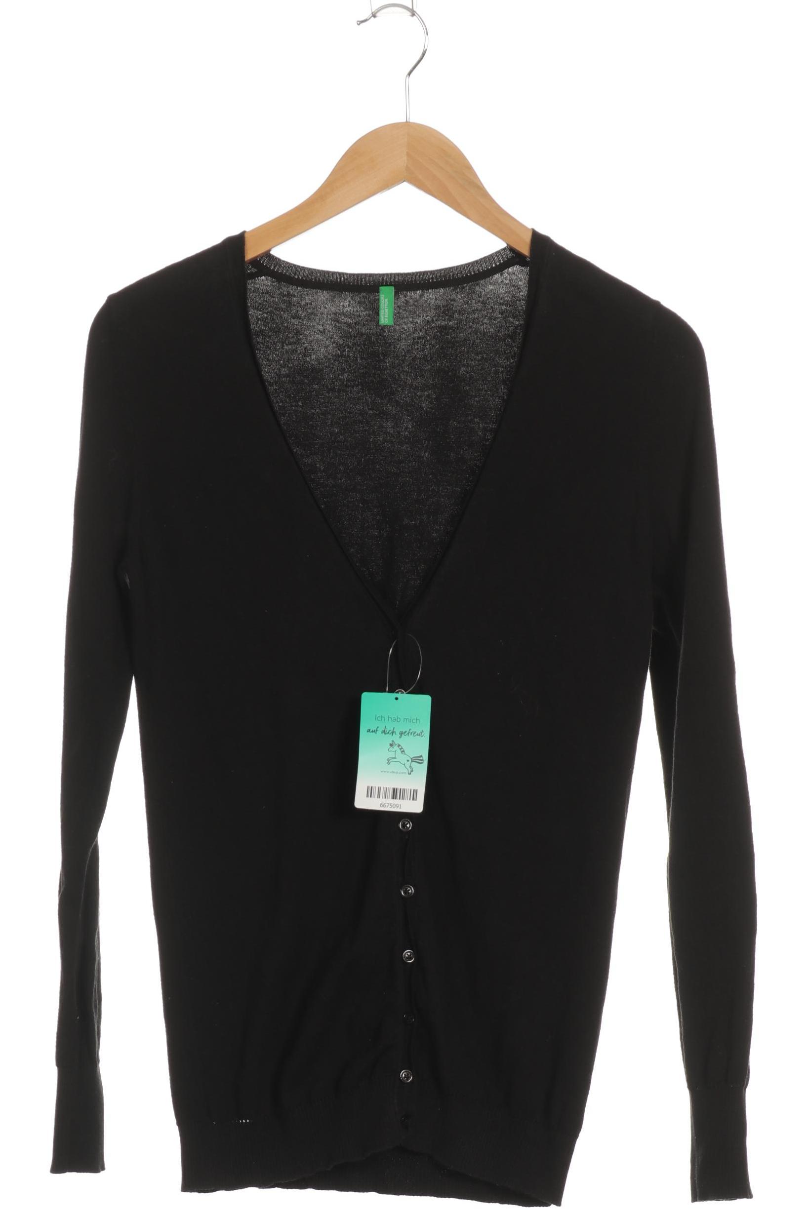 

United Colors OF Benetton Damen Strickjacke, schwarz, Gr. 34