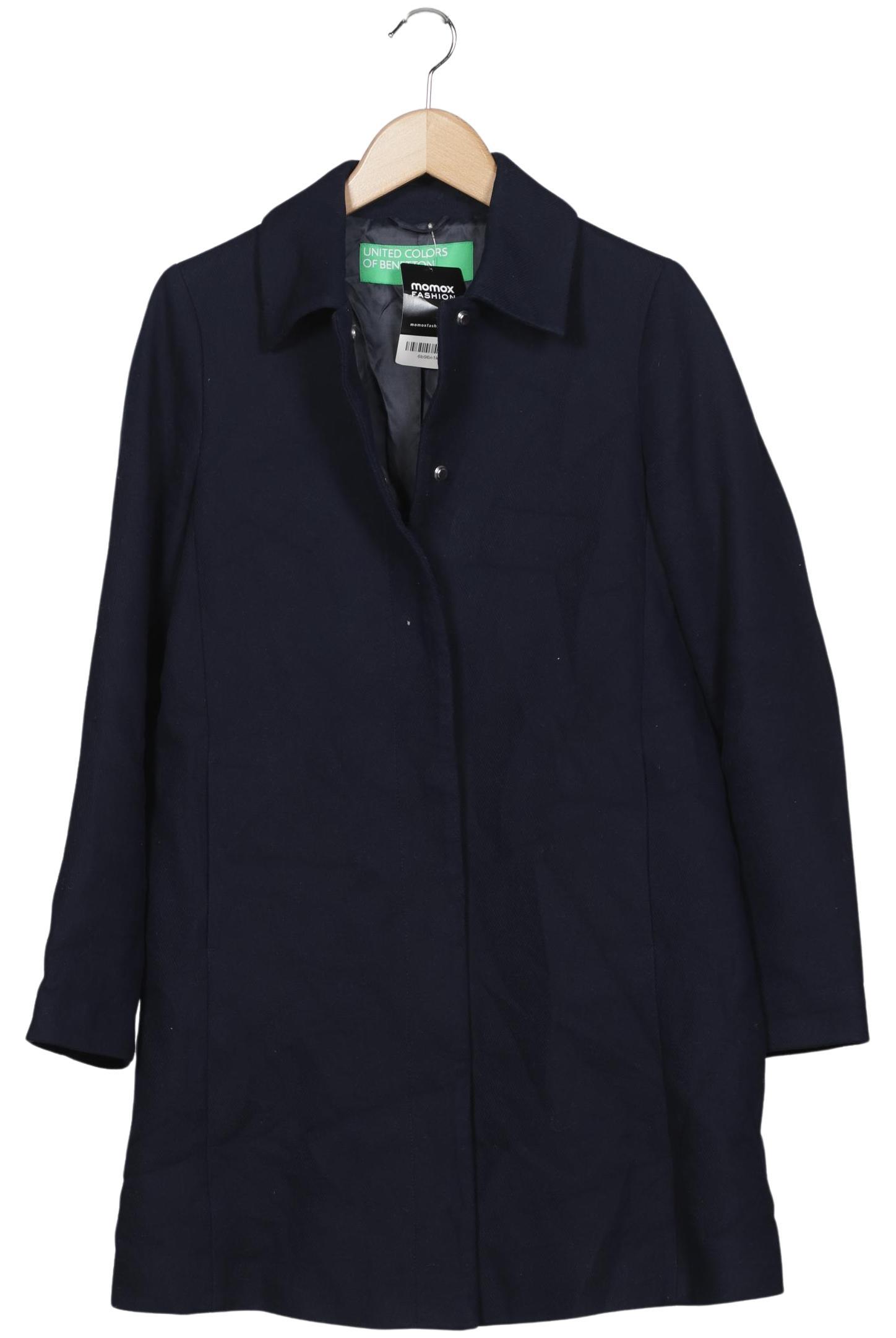 

United Colors OF Benetton Damen Mantel, marineblau, Gr. 34