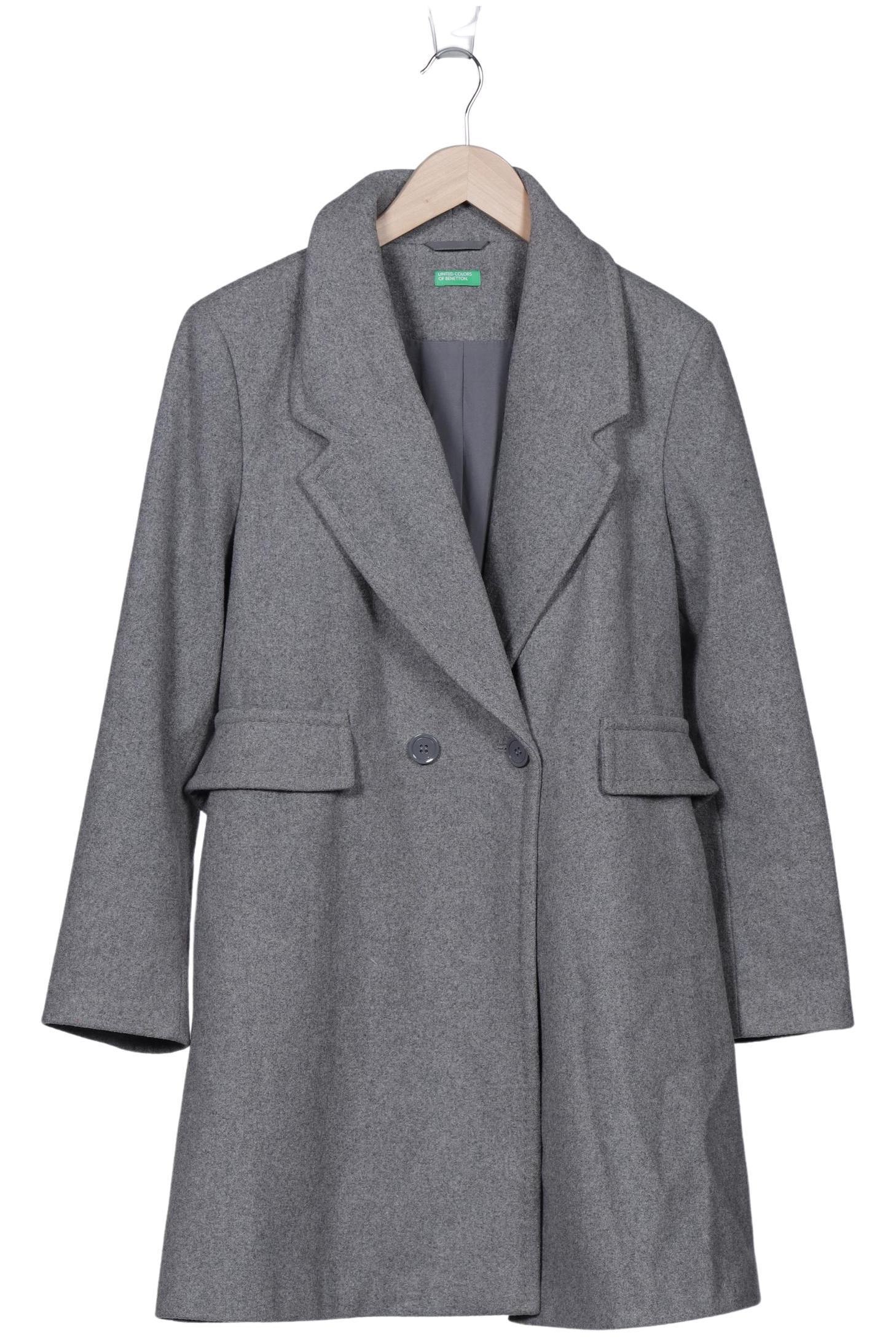 

United Colors OF Benetton Damen Mantel, grau, Gr. 40
