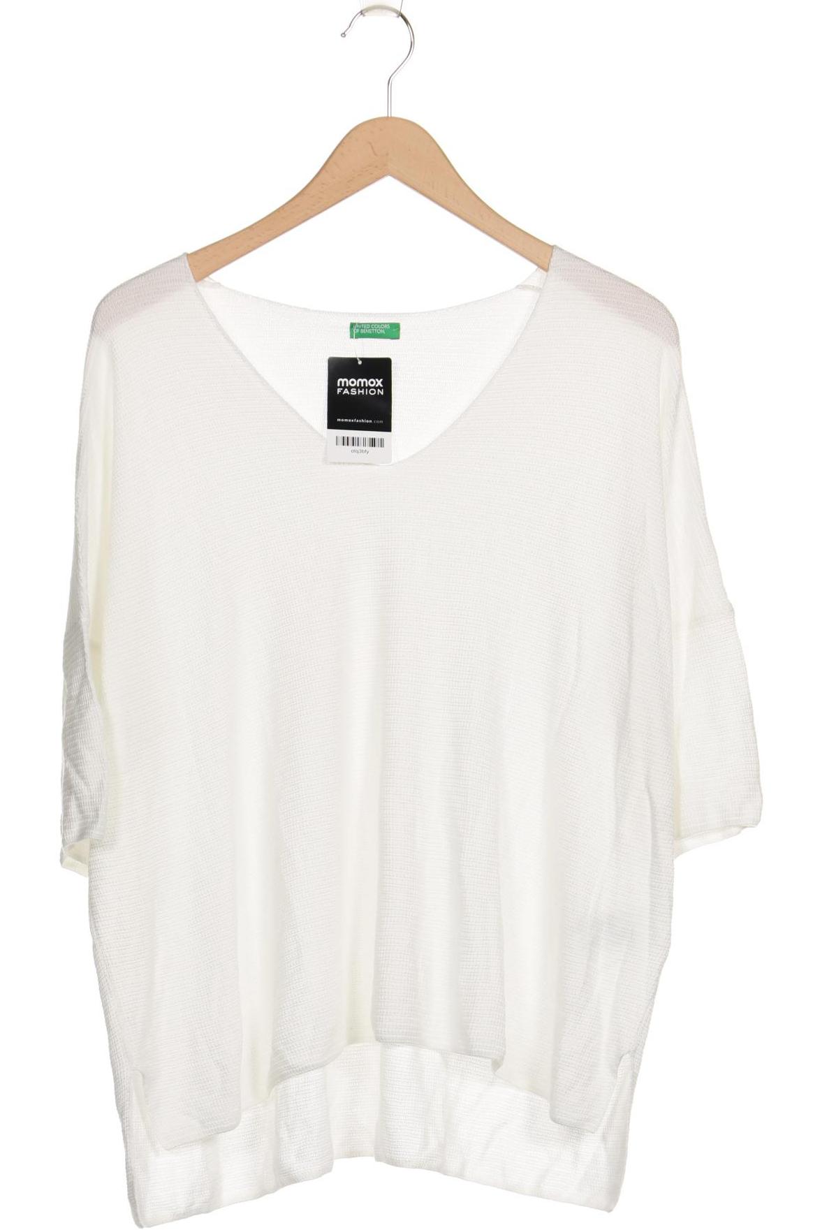 

United Colors OF Benetton Damen Pullover, weiß, Gr. 34