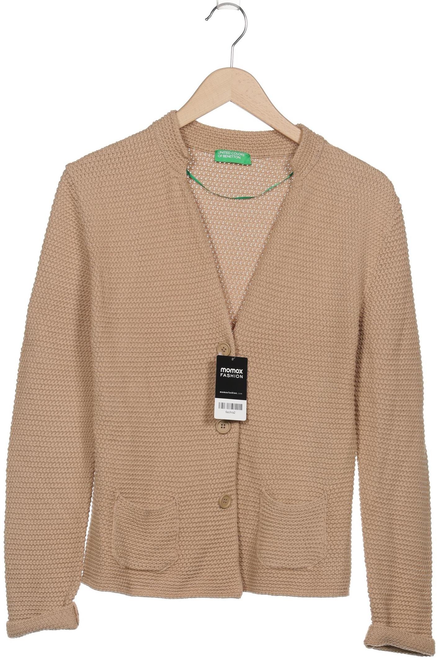 

United Colors OF Benetton Damen Strickjacke, beige, Gr. 38