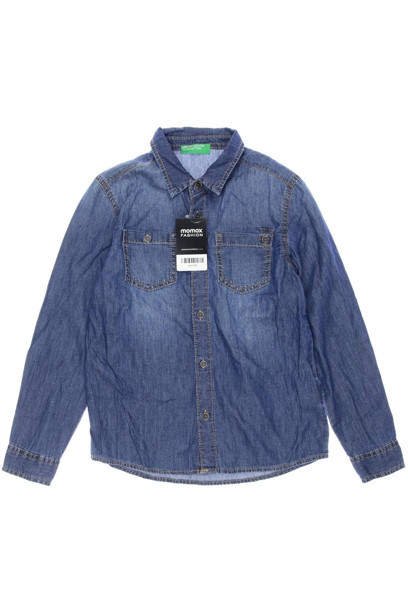 

United Colors OF Benetton Herren Hemd, blau, Gr. 140
