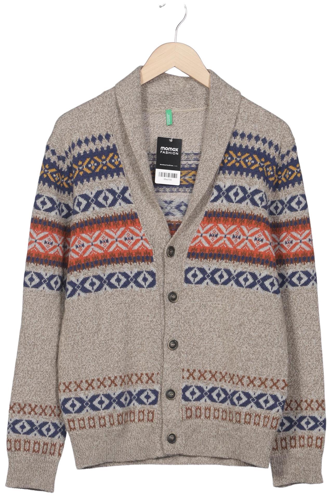 

United Colors OF Benetton Herren Strickjacke, beige, Gr. 52