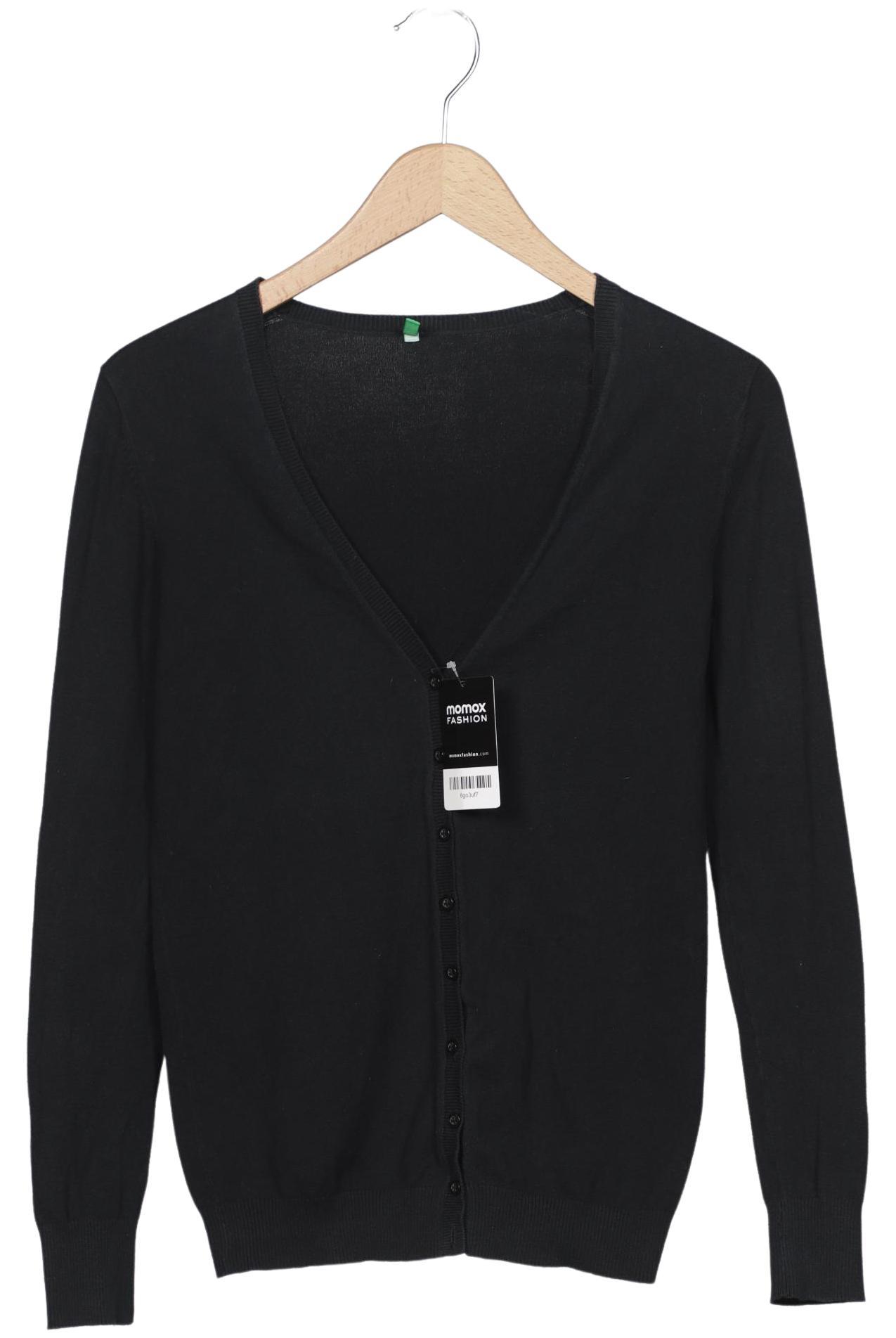 

United Colors OF Benetton Damen Strickjacke, schwarz, Gr. 38