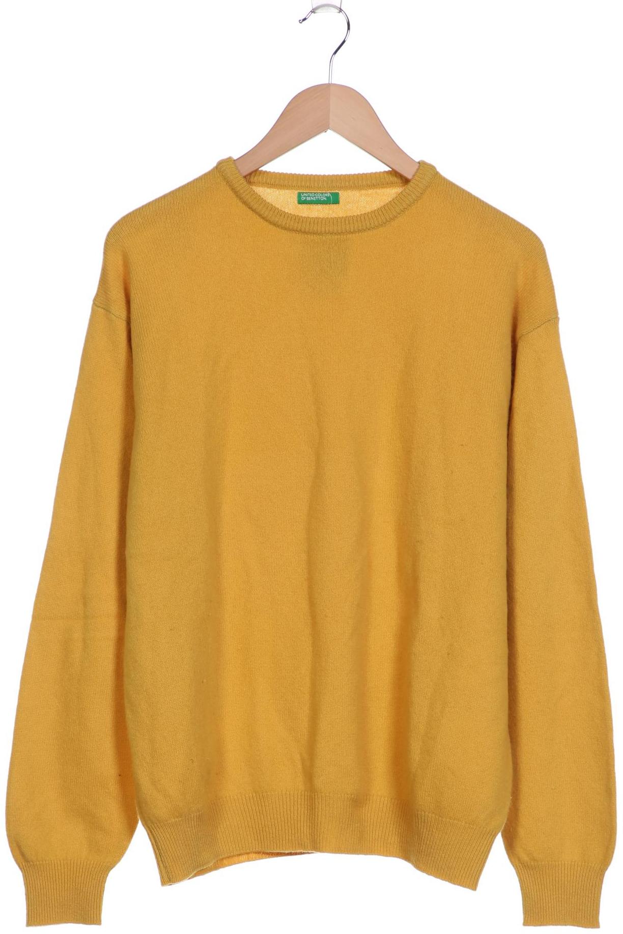 

United Colors OF Benetton Herren Pullover, gelb, Gr. 52