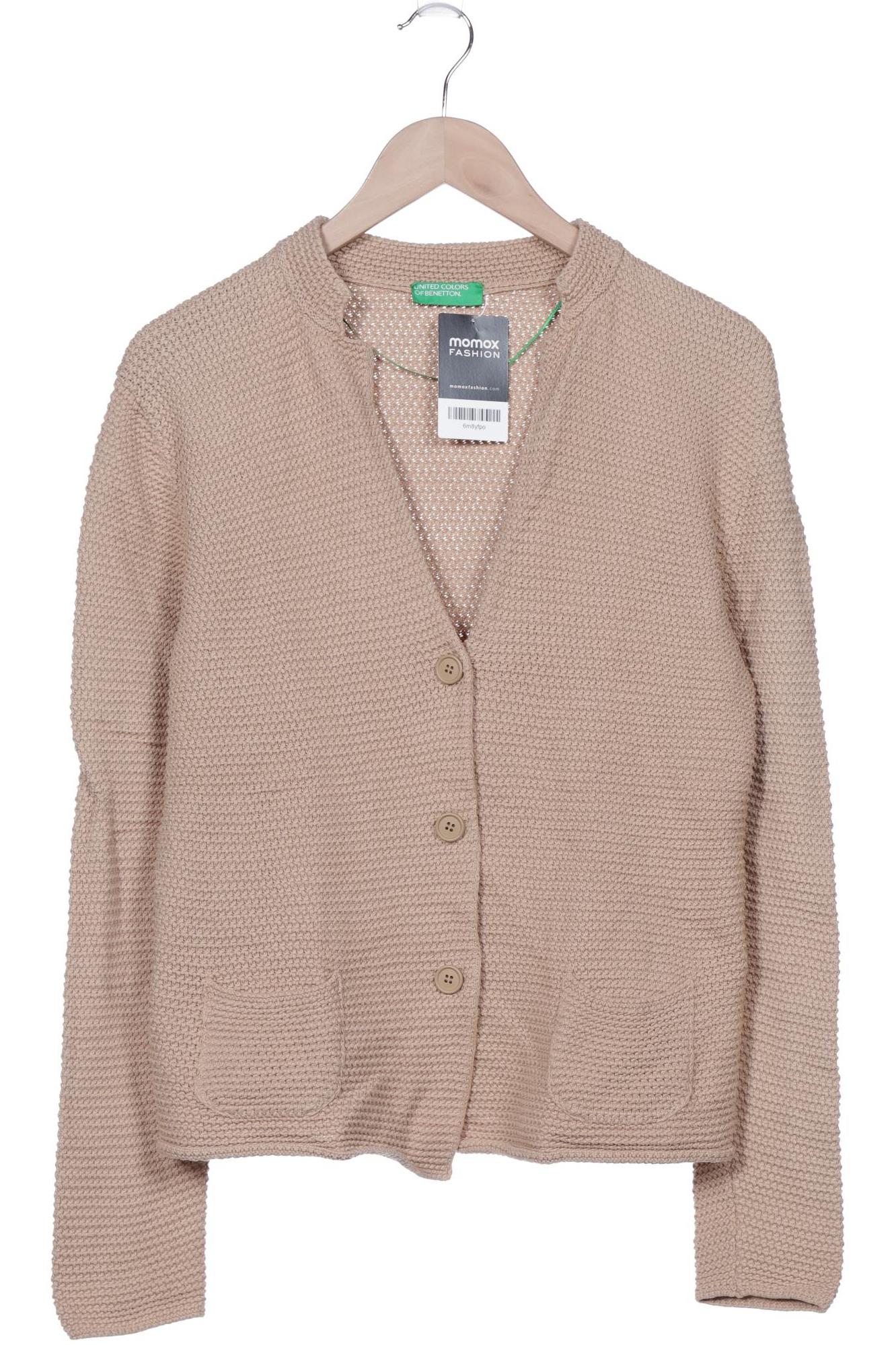 

United Colors OF Benetton Damen Strickjacke, beige, Gr. 36