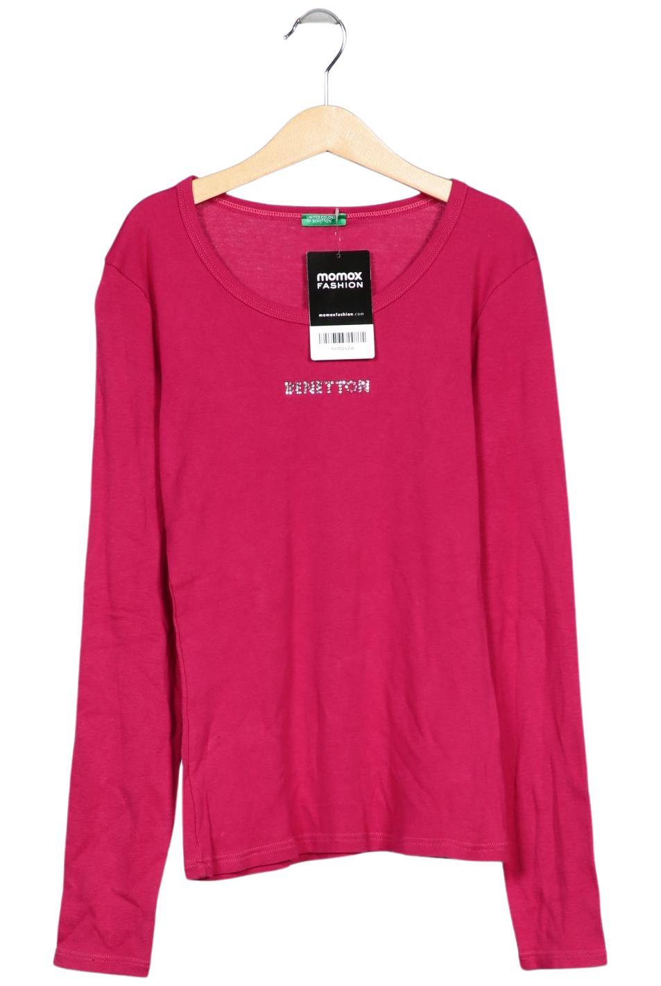 

United Colors OF Benetton Damen Langarmshirt, pink, Gr. 30