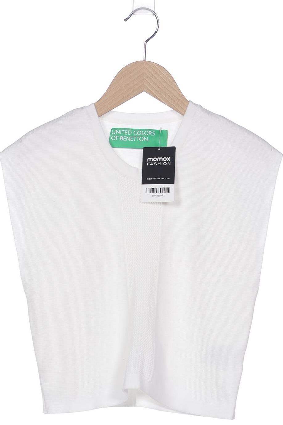 

United Colors OF Benetton Damen Pullover, weiß, Gr. 36