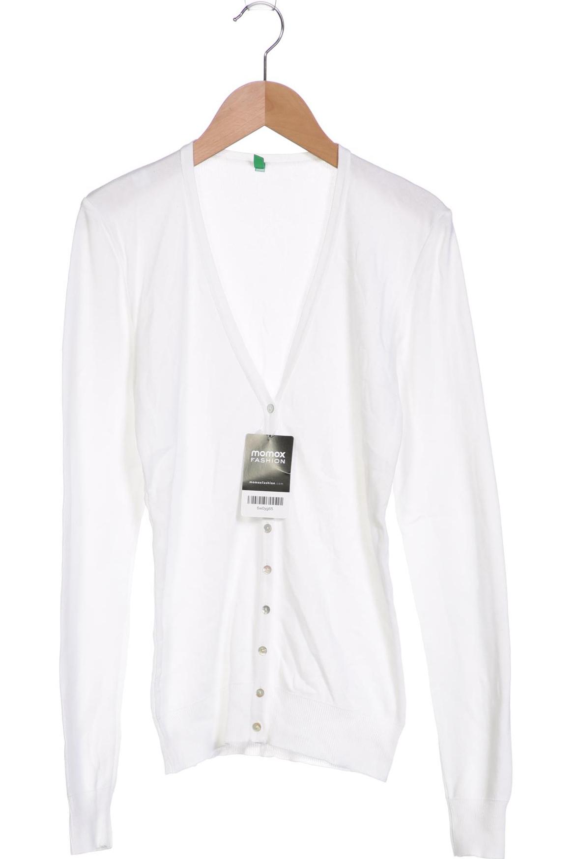 

UNITED COLORS OF BENETTON Damen Strickjacke, weiß