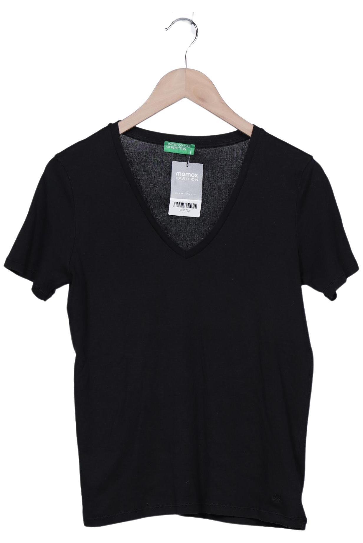 

United Colors OF Benetton Damen T-Shirt, schwarz, Gr. 36