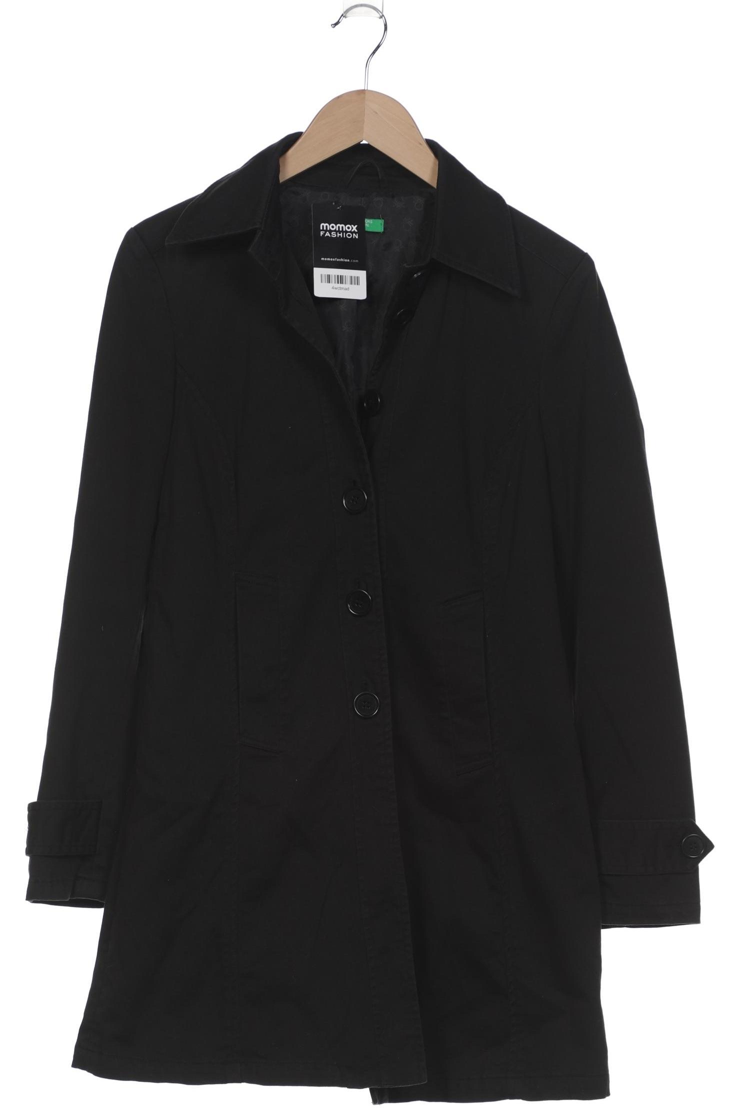 

United Colors OF Benetton Damen Mantel, schwarz, Gr. 42