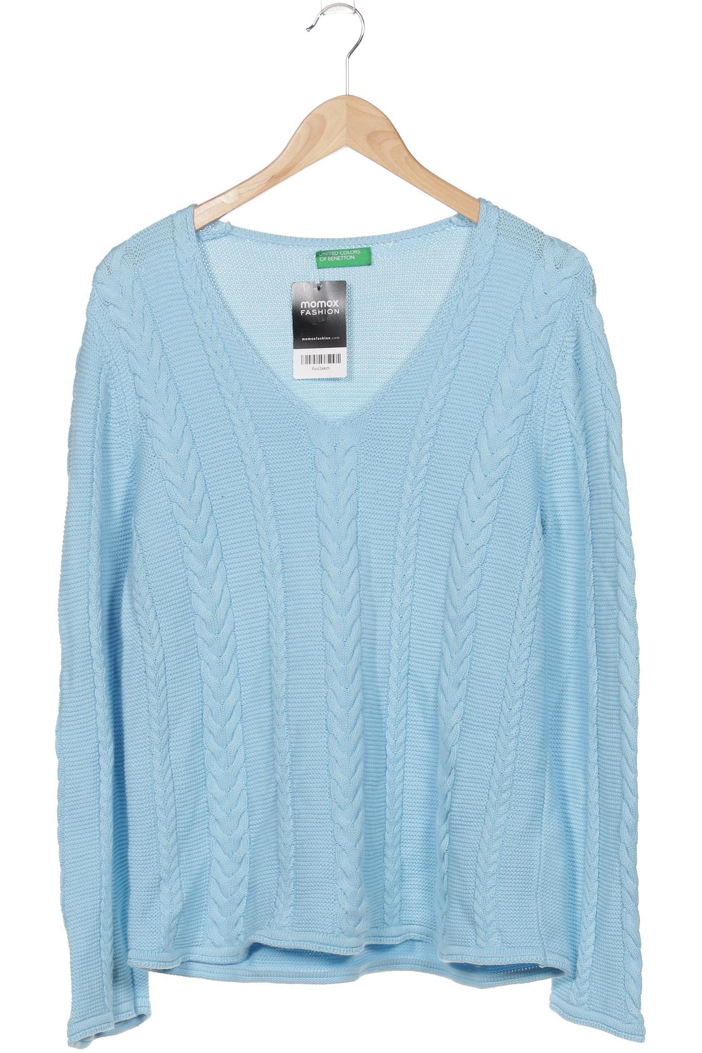 

United Colors OF Benetton Damen Pullover, blau, Gr. 44