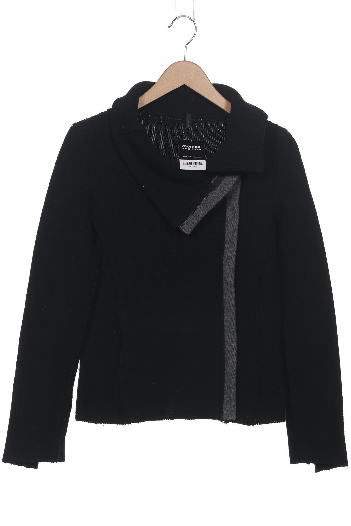 

United Colors OF Benetton Damen Strickjacke, schwarz, Gr. 36