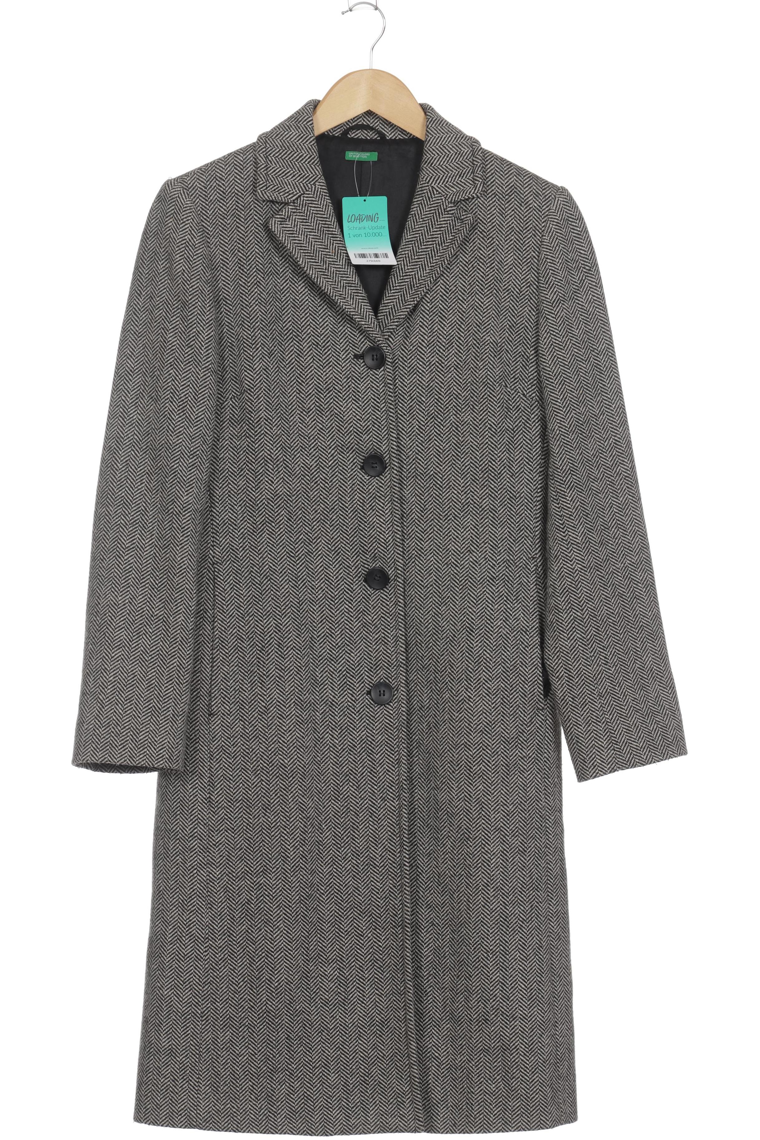 

United Colors OF Benetton Damen Mantel, grau, Gr. 42