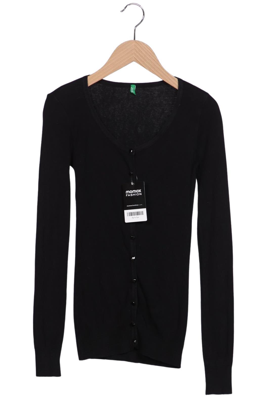 

United Colors OF Benetton Damen Strickjacke, schwarz, Gr. 34