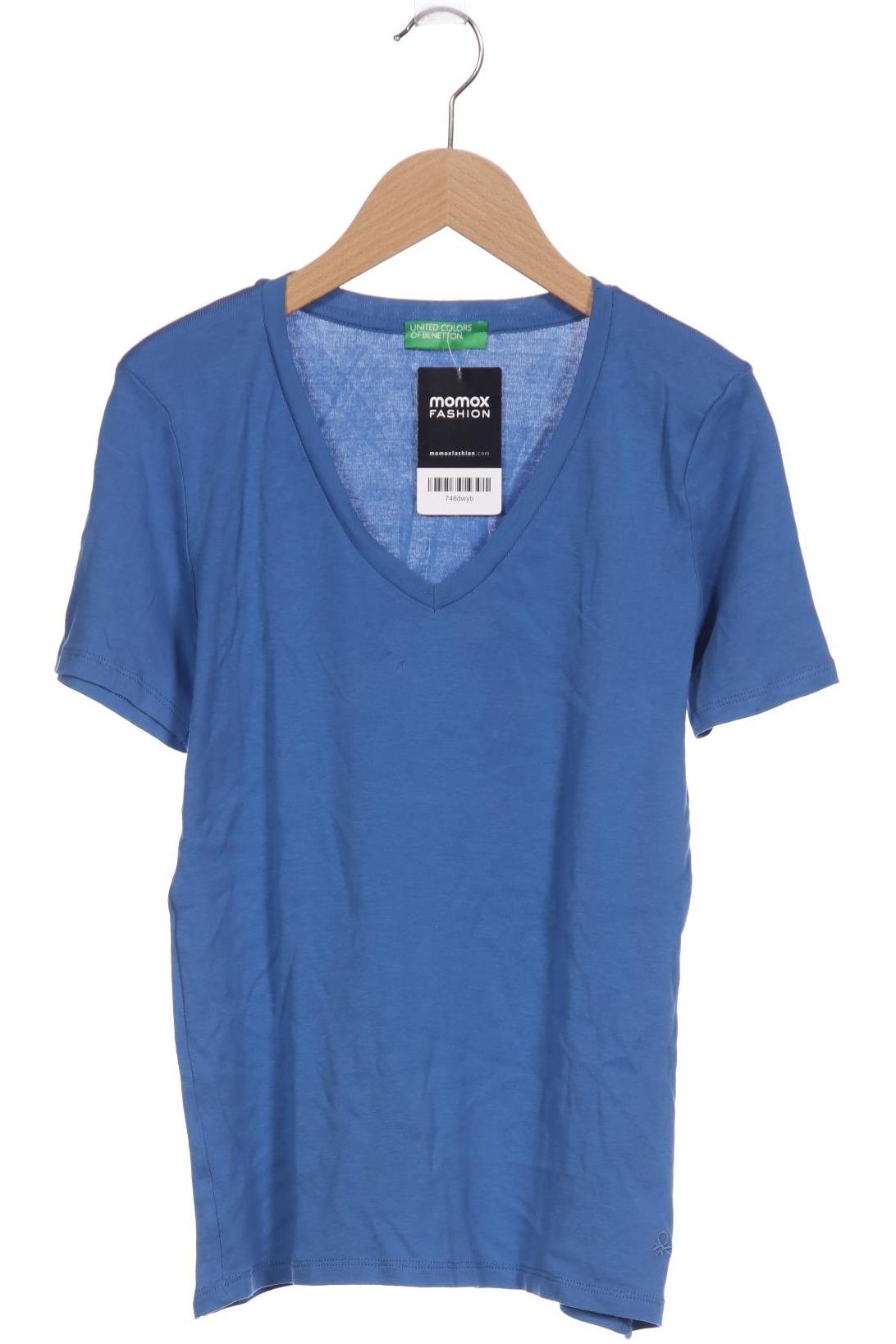 

United Colors OF Benetton Damen T-Shirt, blau, Gr. 38