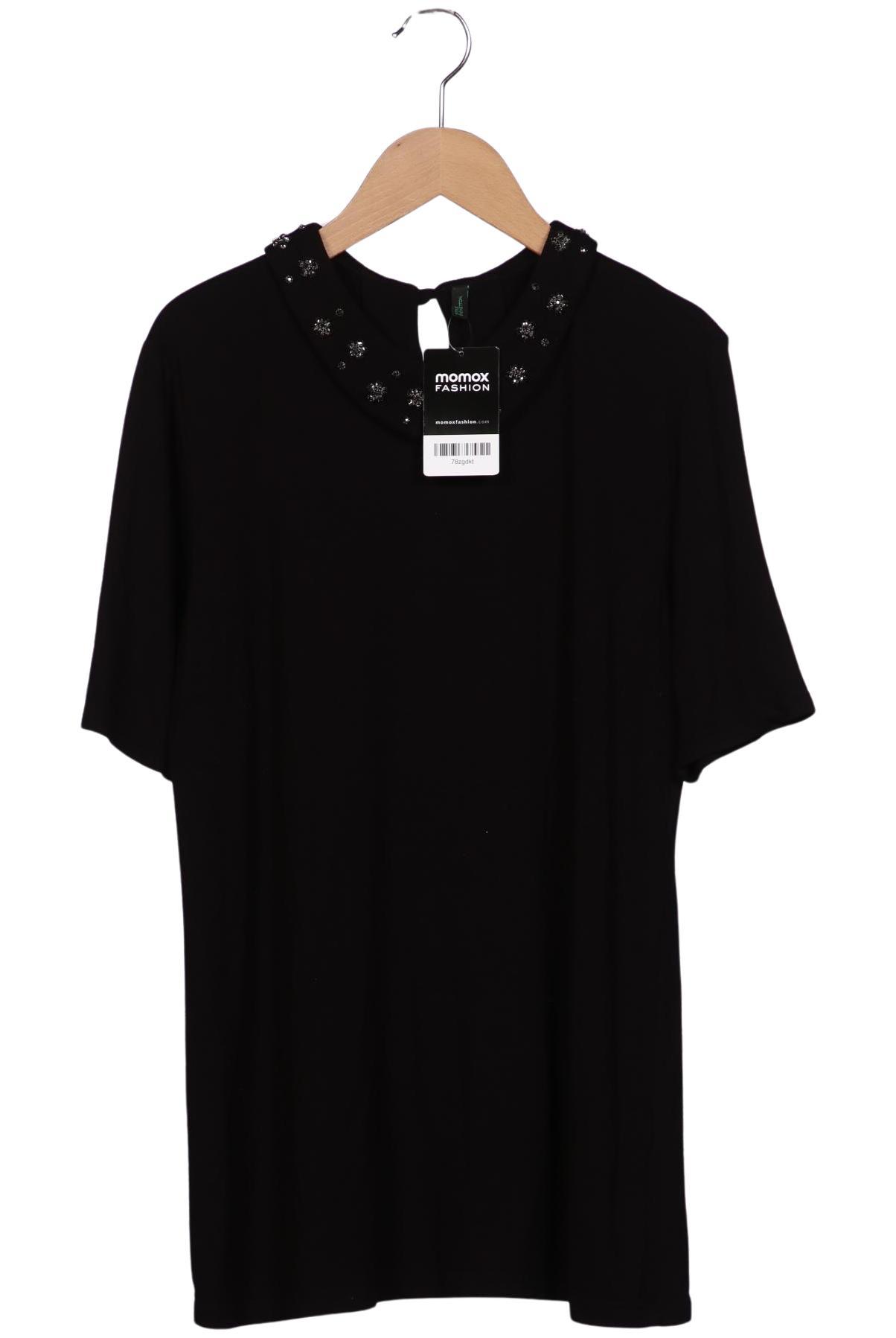 

United Colors OF Benetton Damen Poloshirt, schwarz, Gr. 38