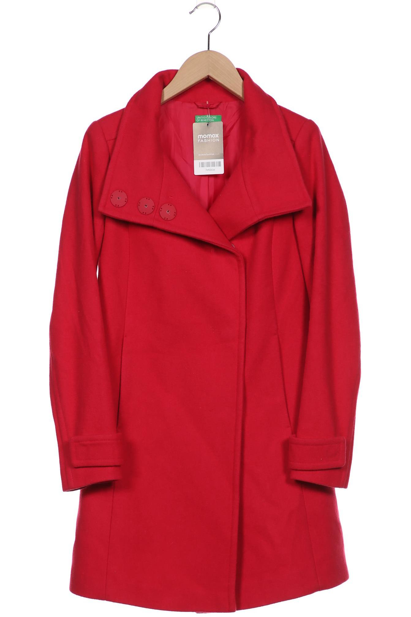 

United Colors OF Benetton Damen Mantel, rot, Gr. 32