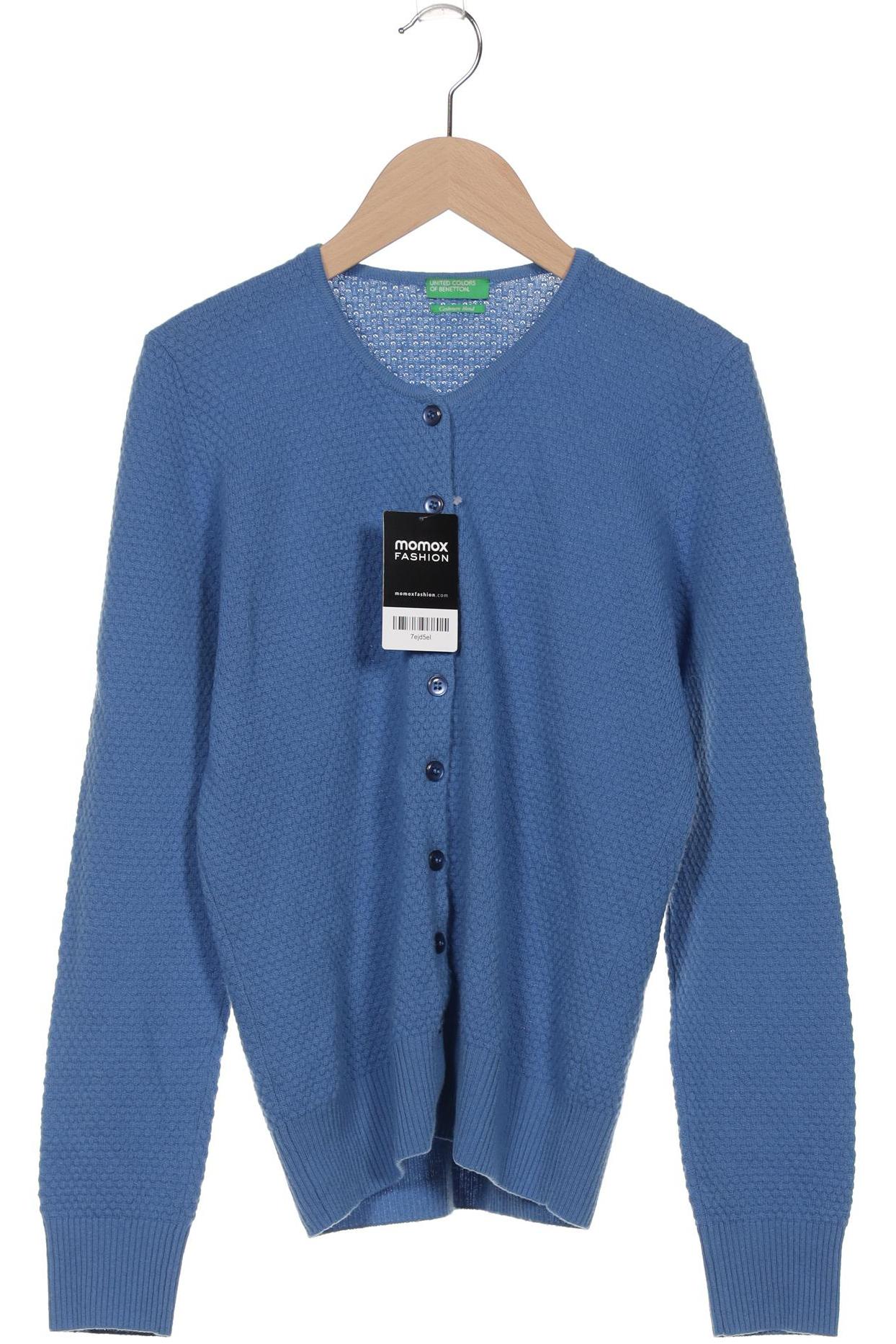 

United Colors OF Benetton Damen Strickjacke, blau, Gr. 38