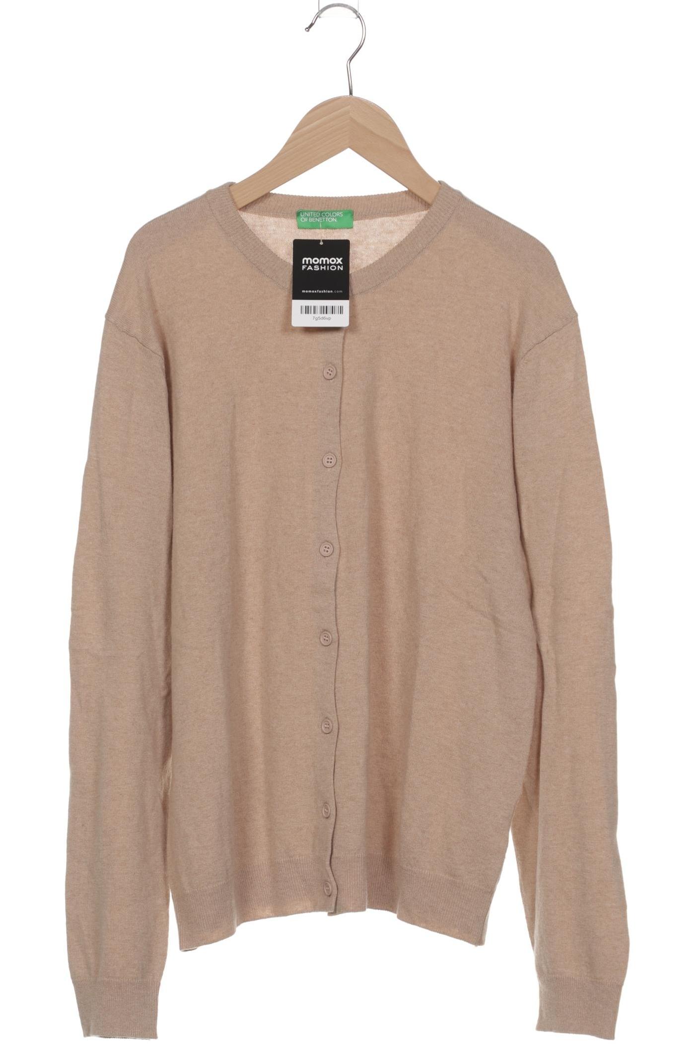 

United Colors OF Benetton Damen Strickjacke, beige, Gr. 44