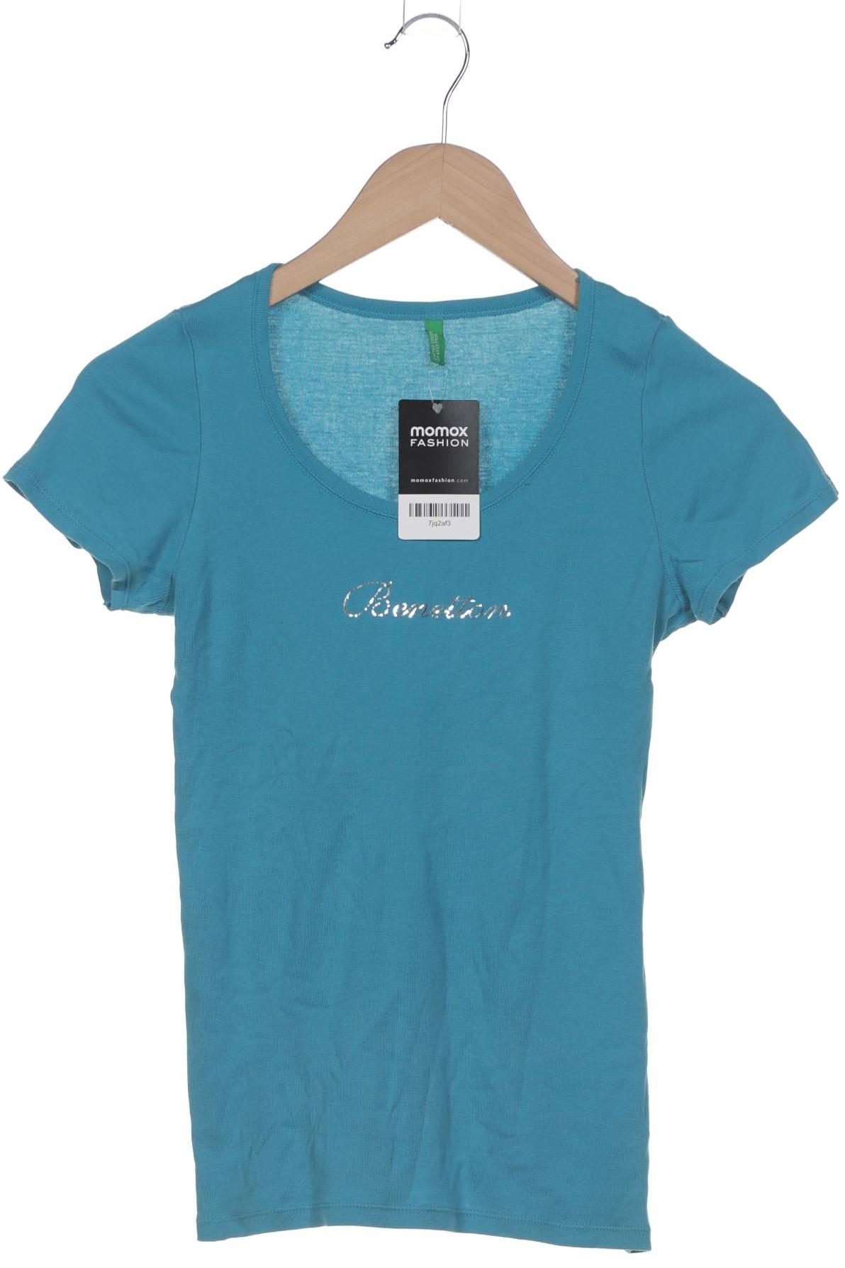 

United Colors OF Benetton Damen T-Shirt, blau, Gr. 34
