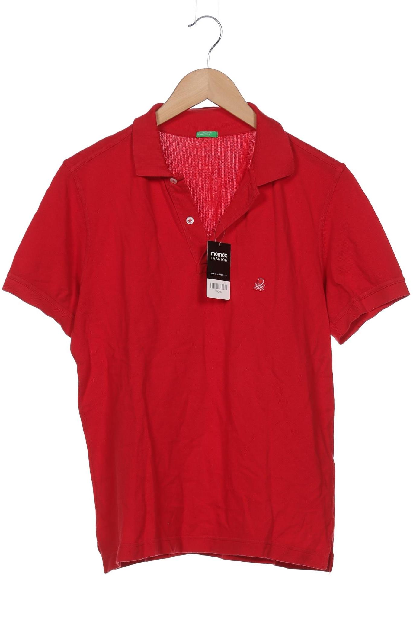 

United Colors OF Benetton Herren Poloshirt, rot, Gr. 48