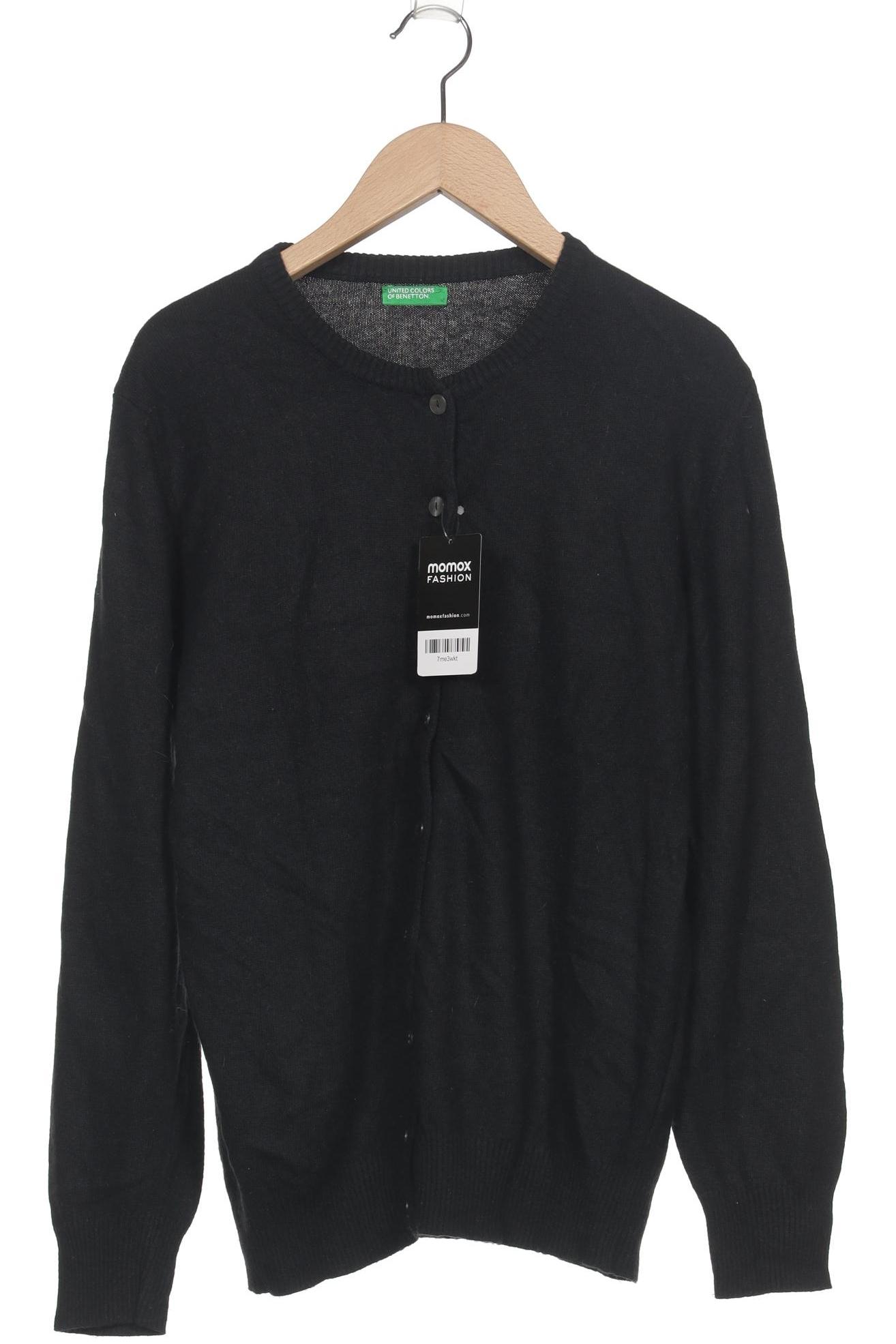 

United Colors OF Benetton Damen Strickjacke, schwarz, Gr. 38