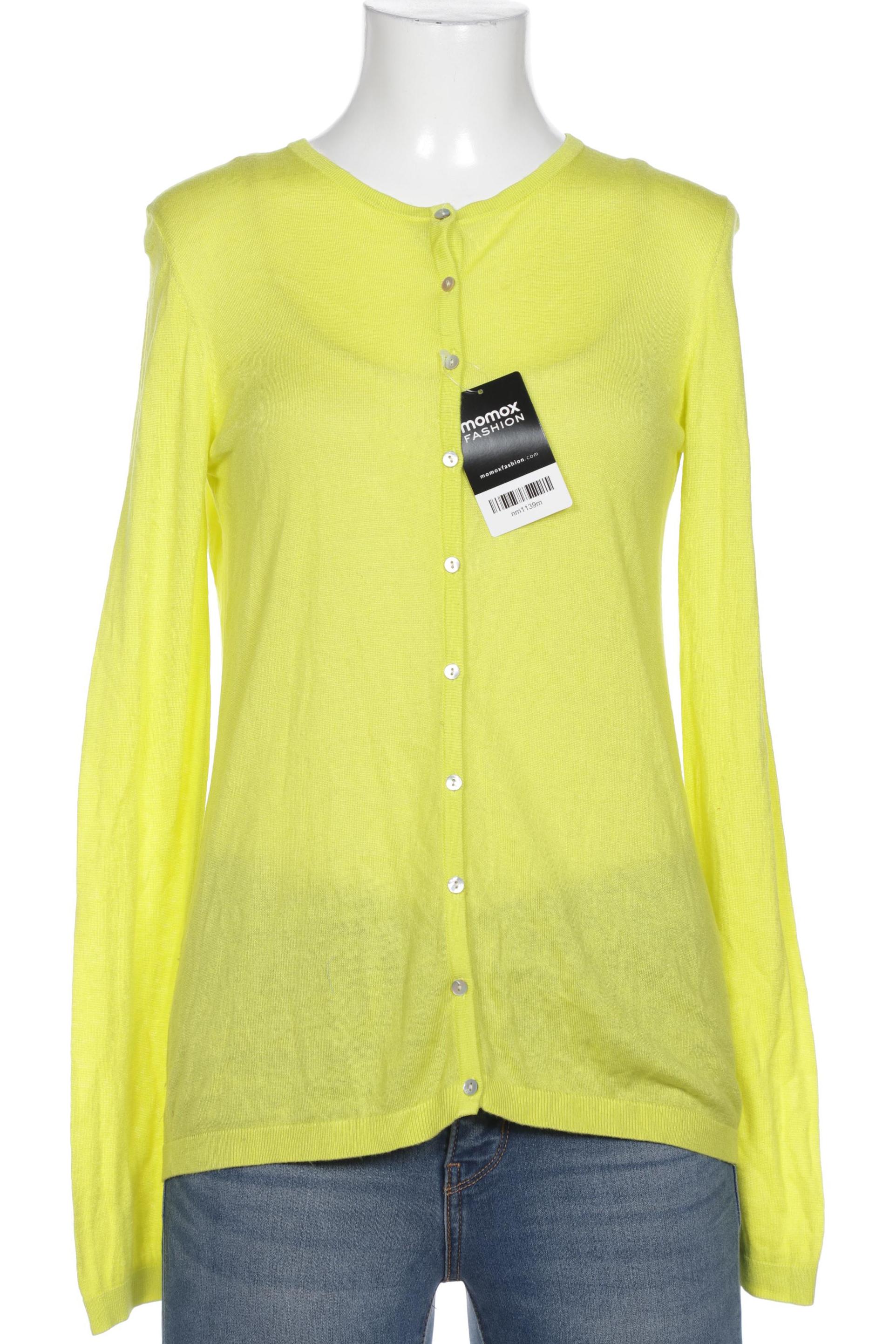 

United Colors OF Benetton Damen Strickjacke, gelb, Gr. 38
