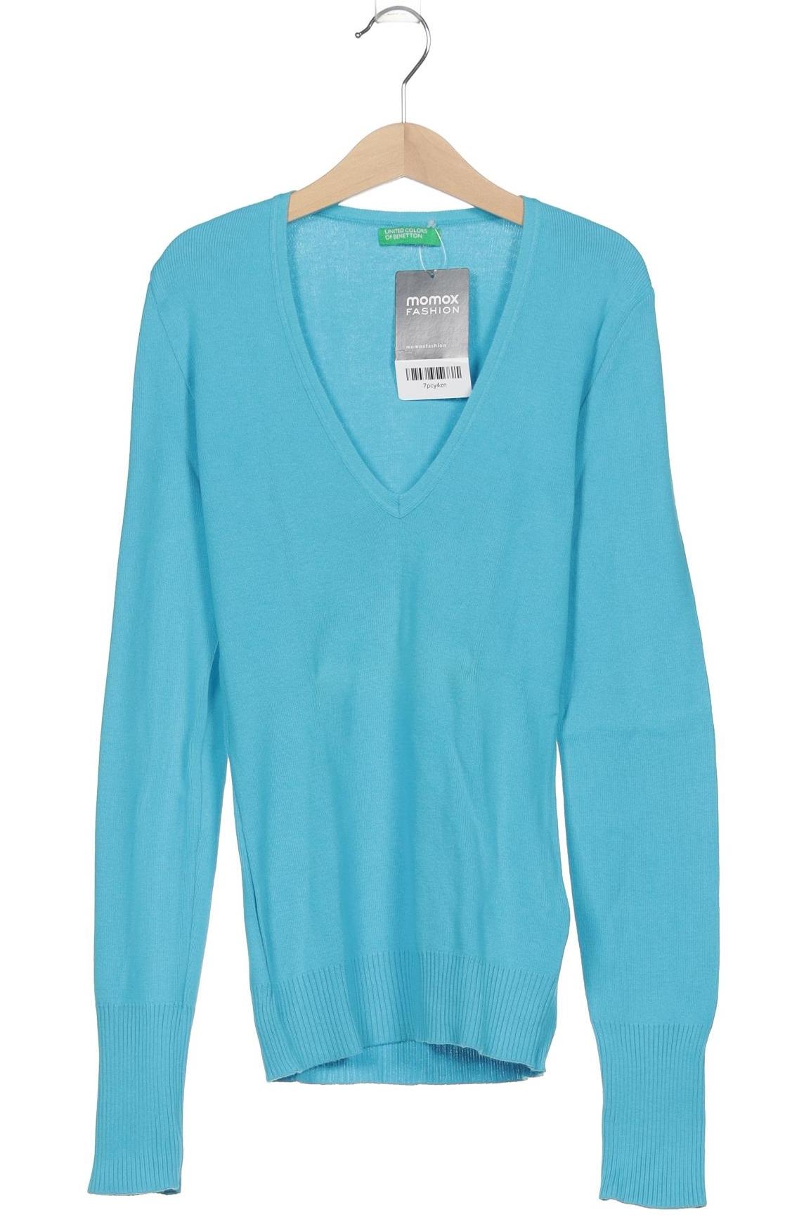 Thumbnail - United Colors OF Benetton Damen Pullover, blau, Gr. 36