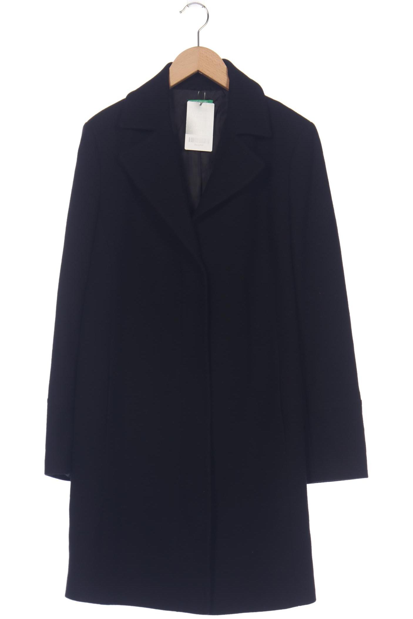 

United Colors OF Benetton Damen Mantel, schwarz, Gr. 38