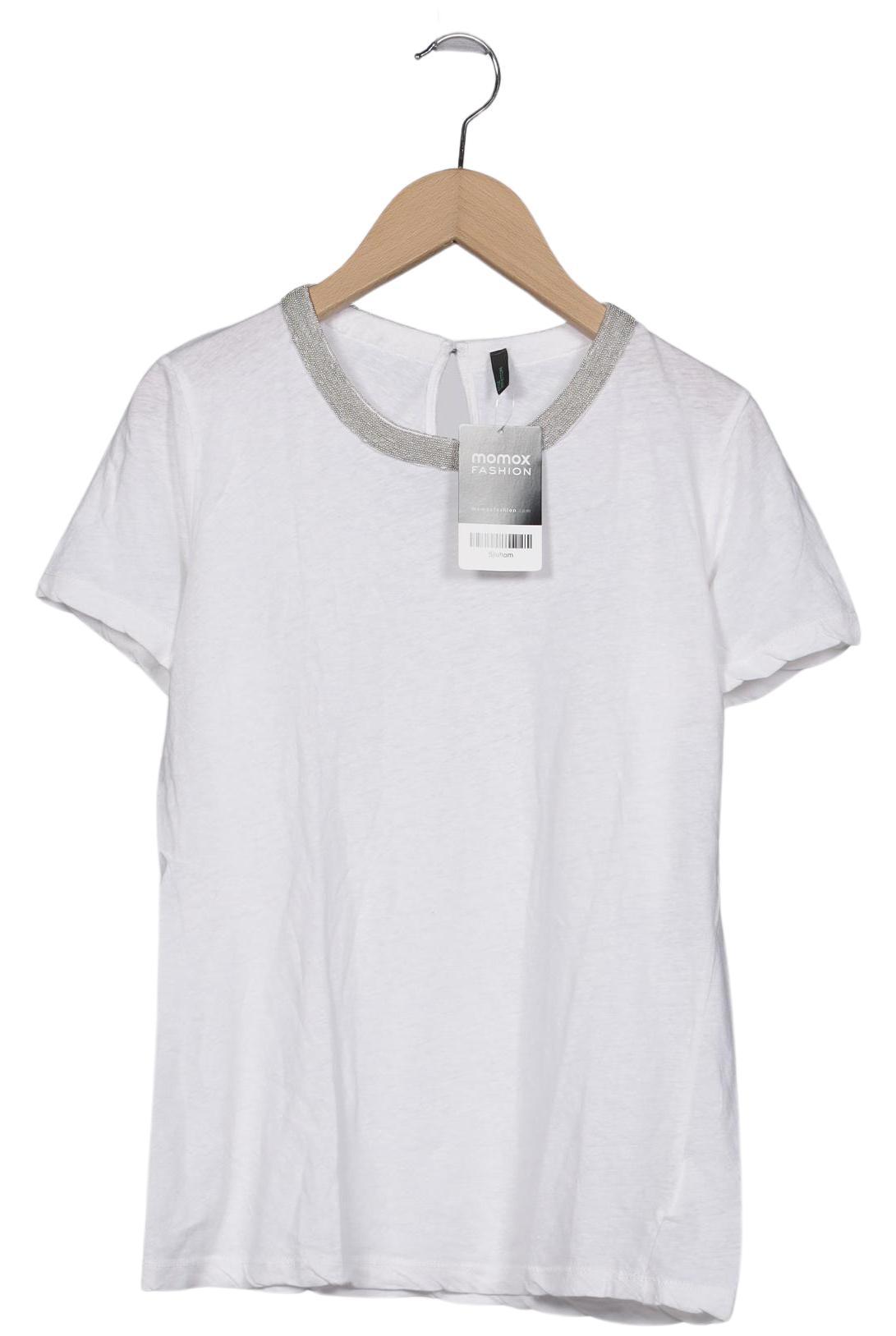 

United Colors OF Benetton Damen T-Shirt, cremeweiß, Gr. 36