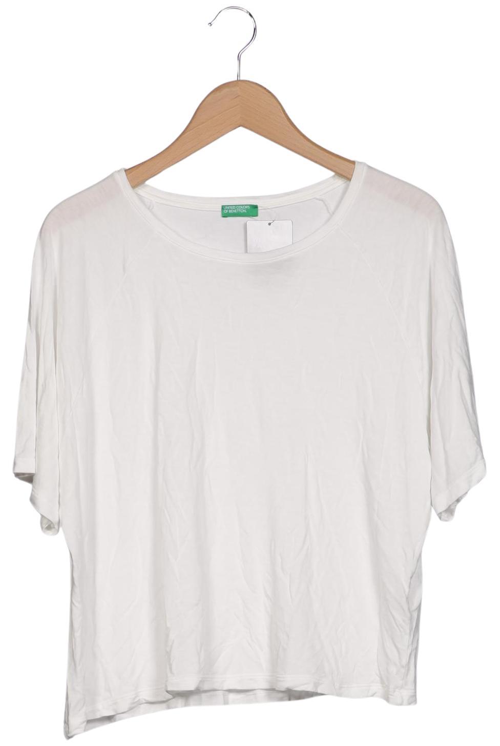 

United Colors OF Benetton Damen T-Shirt, weiß, Gr. 38
