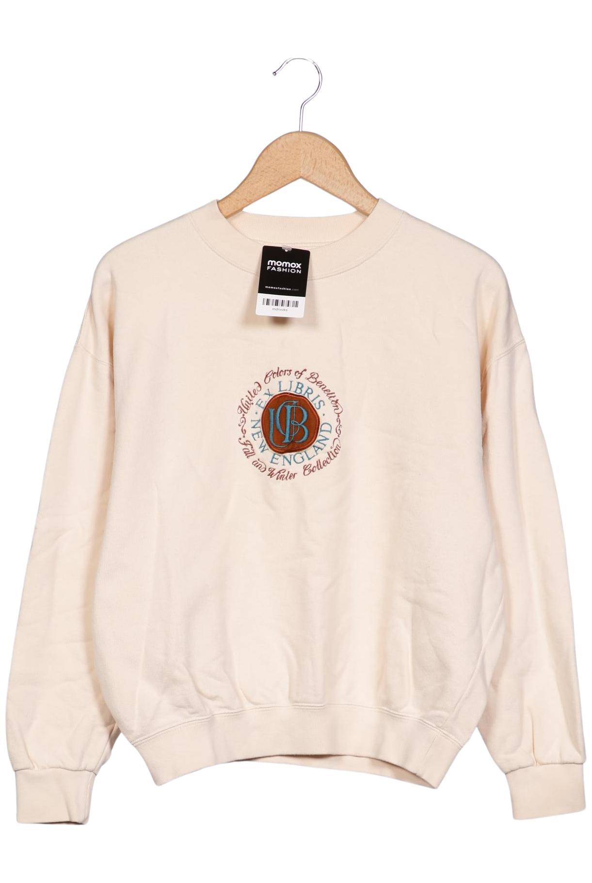 

United Colors OF Benetton Damen Sweatshirt, cremeweiß, Gr. 38