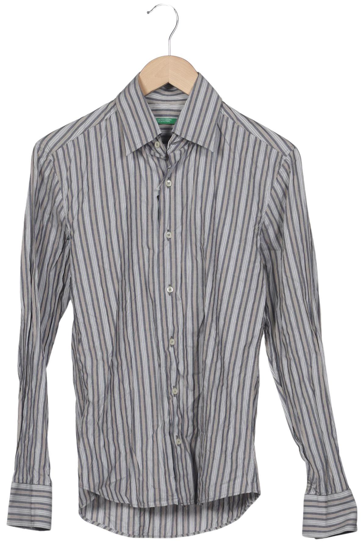 

United Colors OF Benetton Herren Hemd, grau, Gr. 46