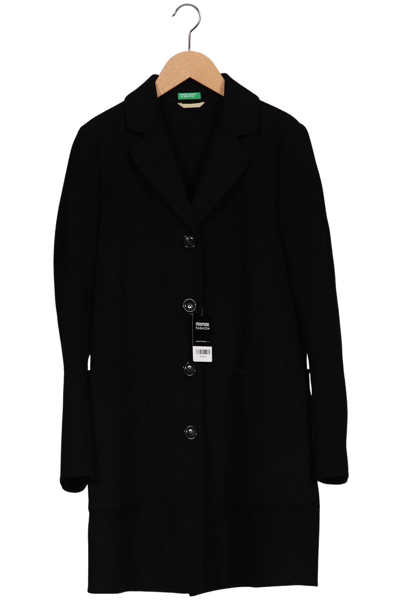 

United Colors OF Benetton Damen Mantel, schwarz, Gr. 34