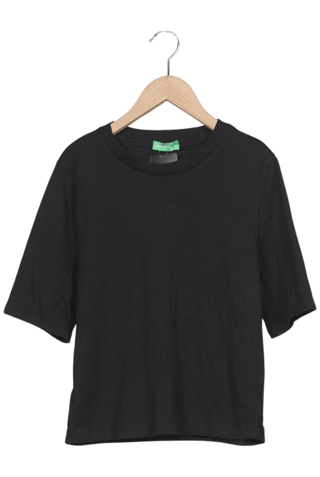 

United Colors OF Benetton Damen T-Shirt, schwarz, Gr. 38