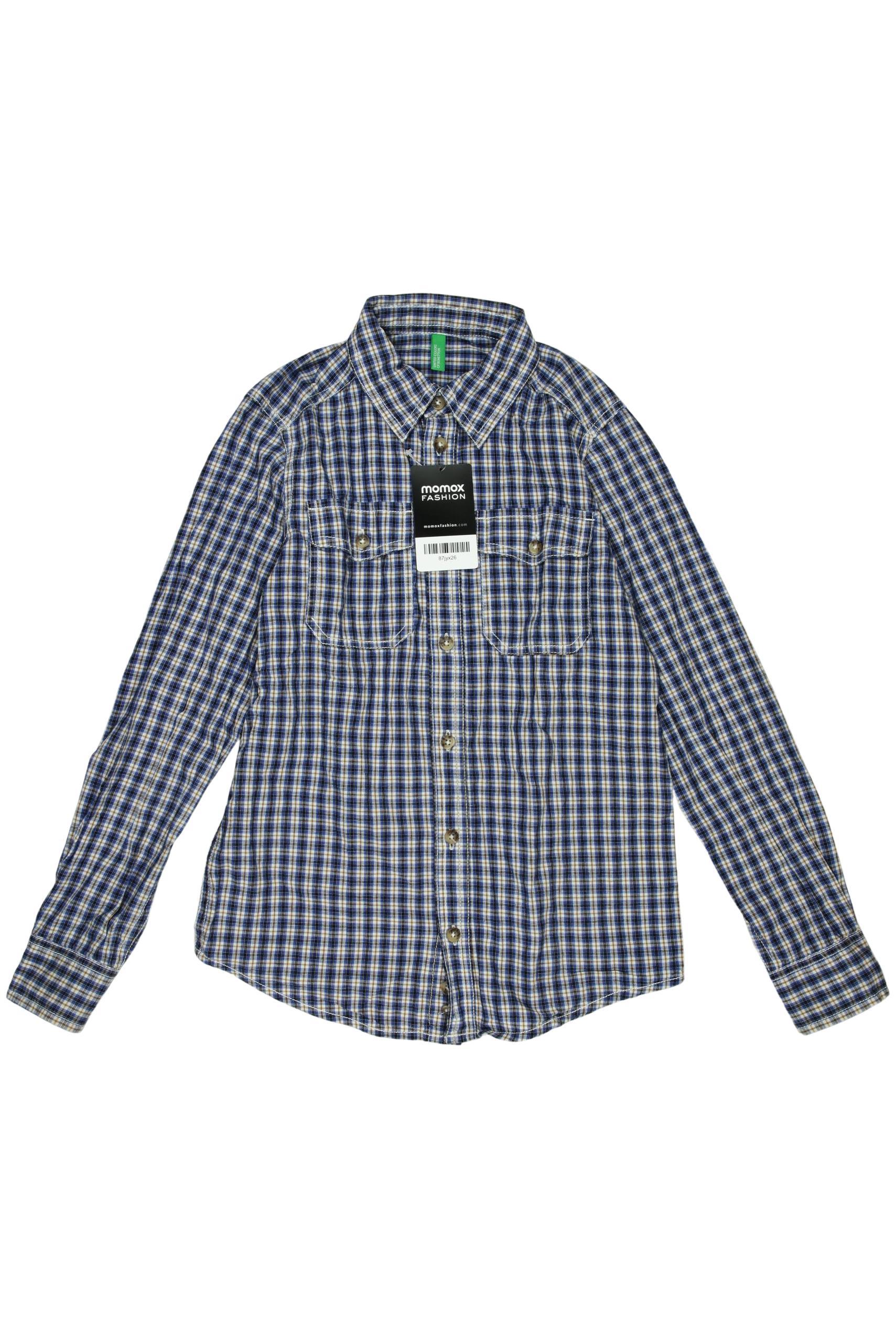 

United Colors OF Benetton Herren Hemd, blau, Gr. 140