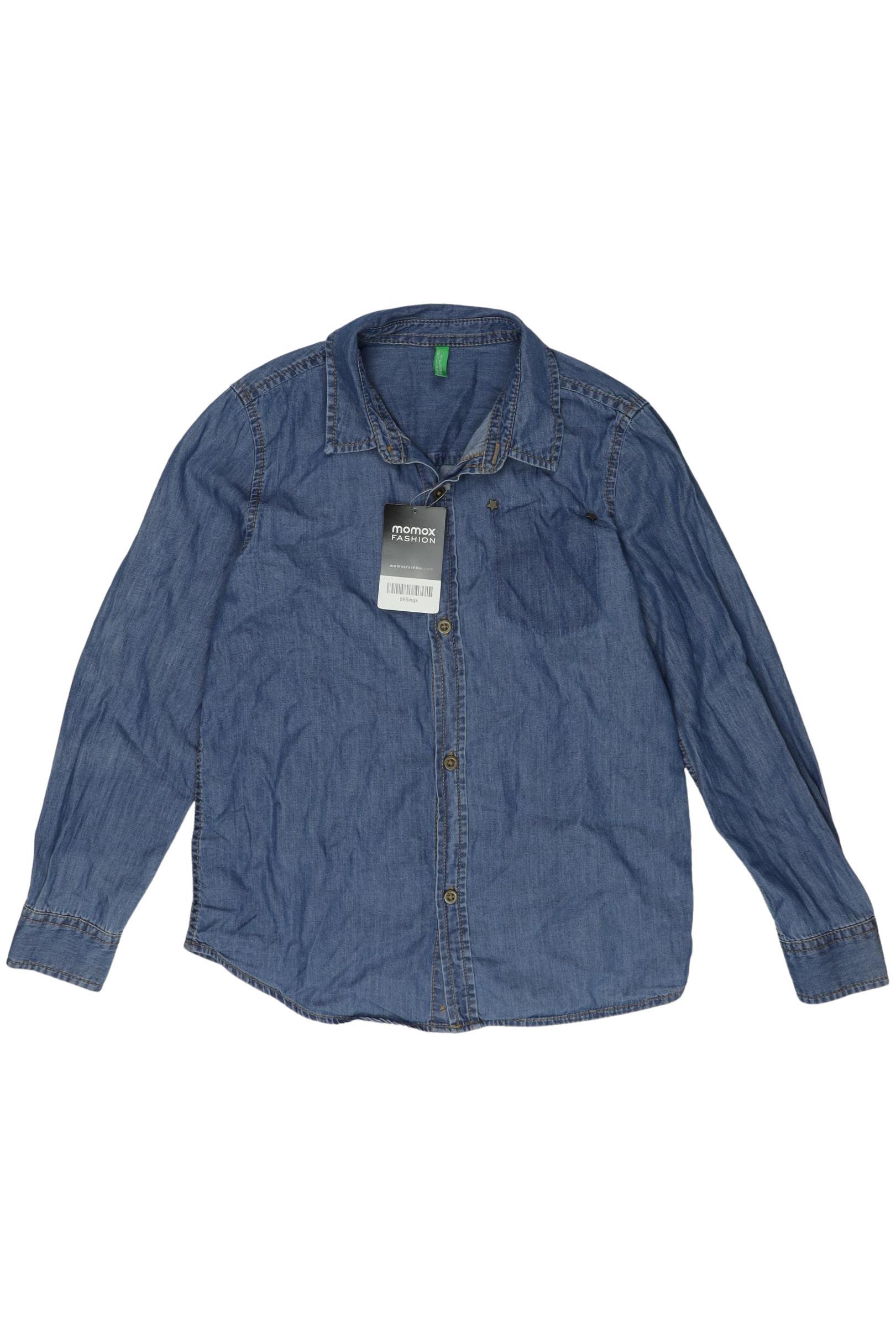 

United Colors OF Benetton Jungen Hemd, blau, Gr. 140