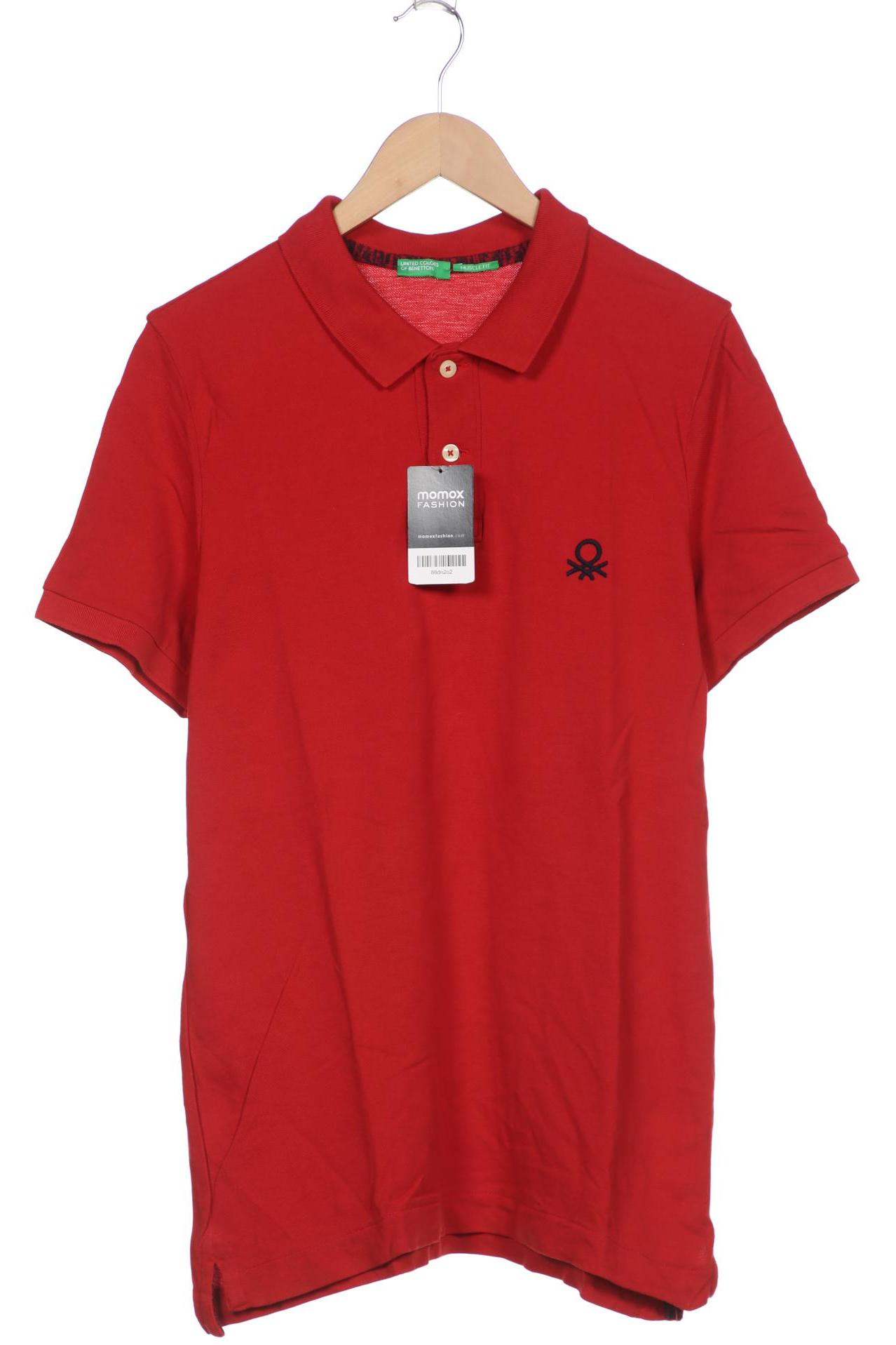 

United Colors OF Benetton Herren Poloshirt, rot, Gr. 54