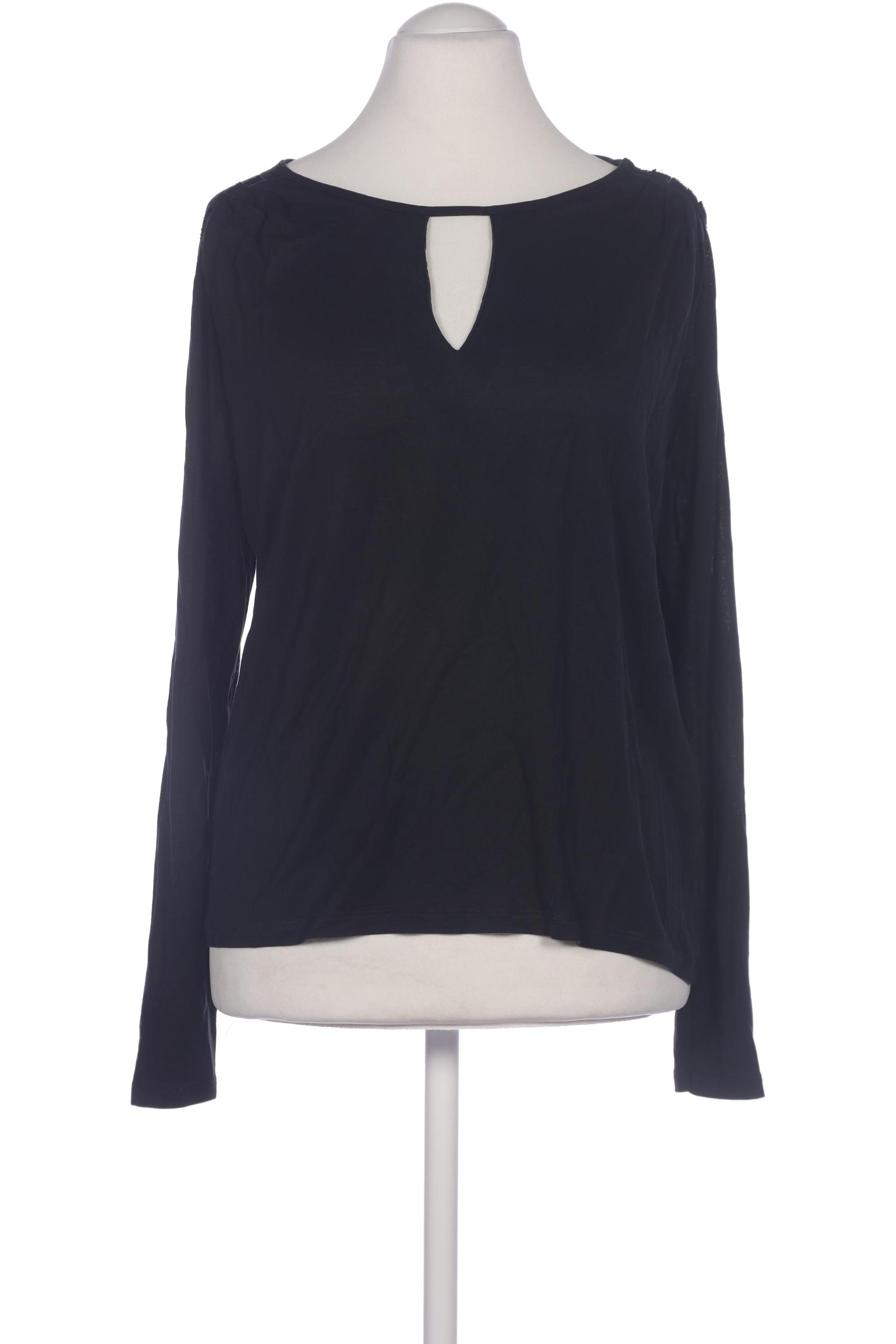 

United Colors OF Benetton Damen Langarmshirt, schwarz, Gr. 42