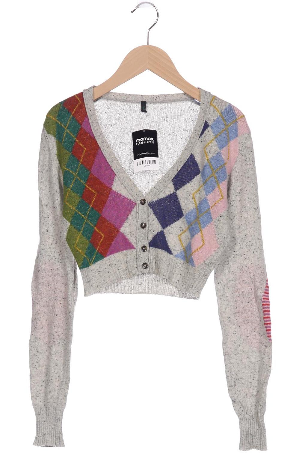 

United Colors OF Benetton Damen Strickjacke, grau, Gr. 34