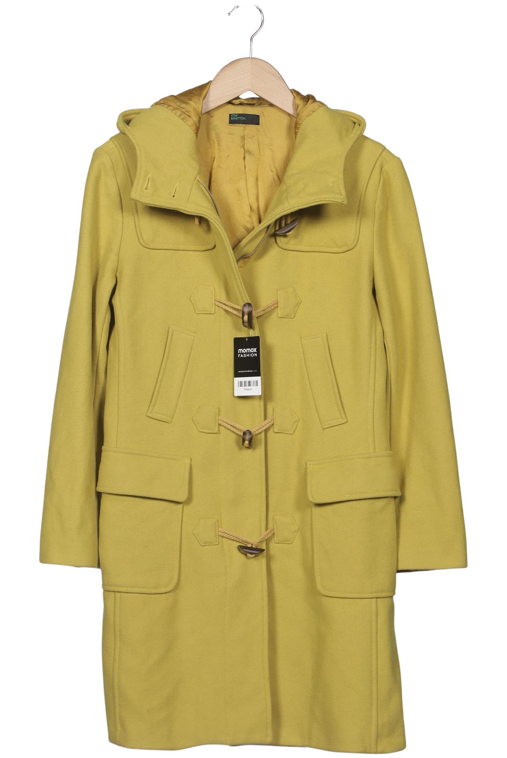 

United Colors OF Benetton Damen Mantel, gelb, Gr. 44